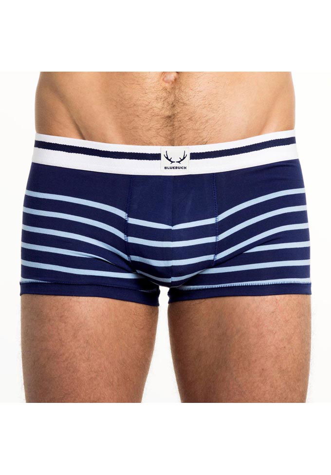 Brunos \ Boxer | Trunks \ Bluebuck \ Nautical Trunk | Navy