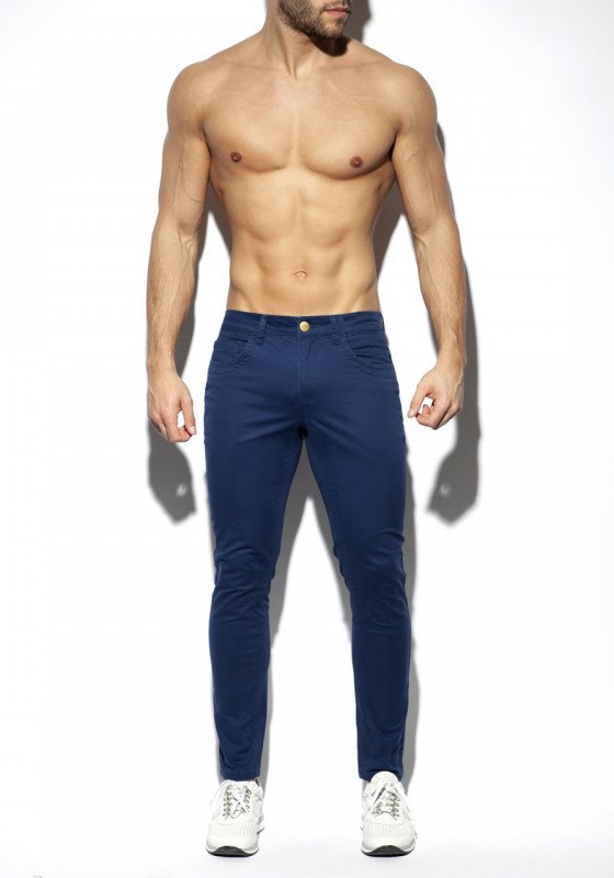 Slim Fit Trousers | Navy