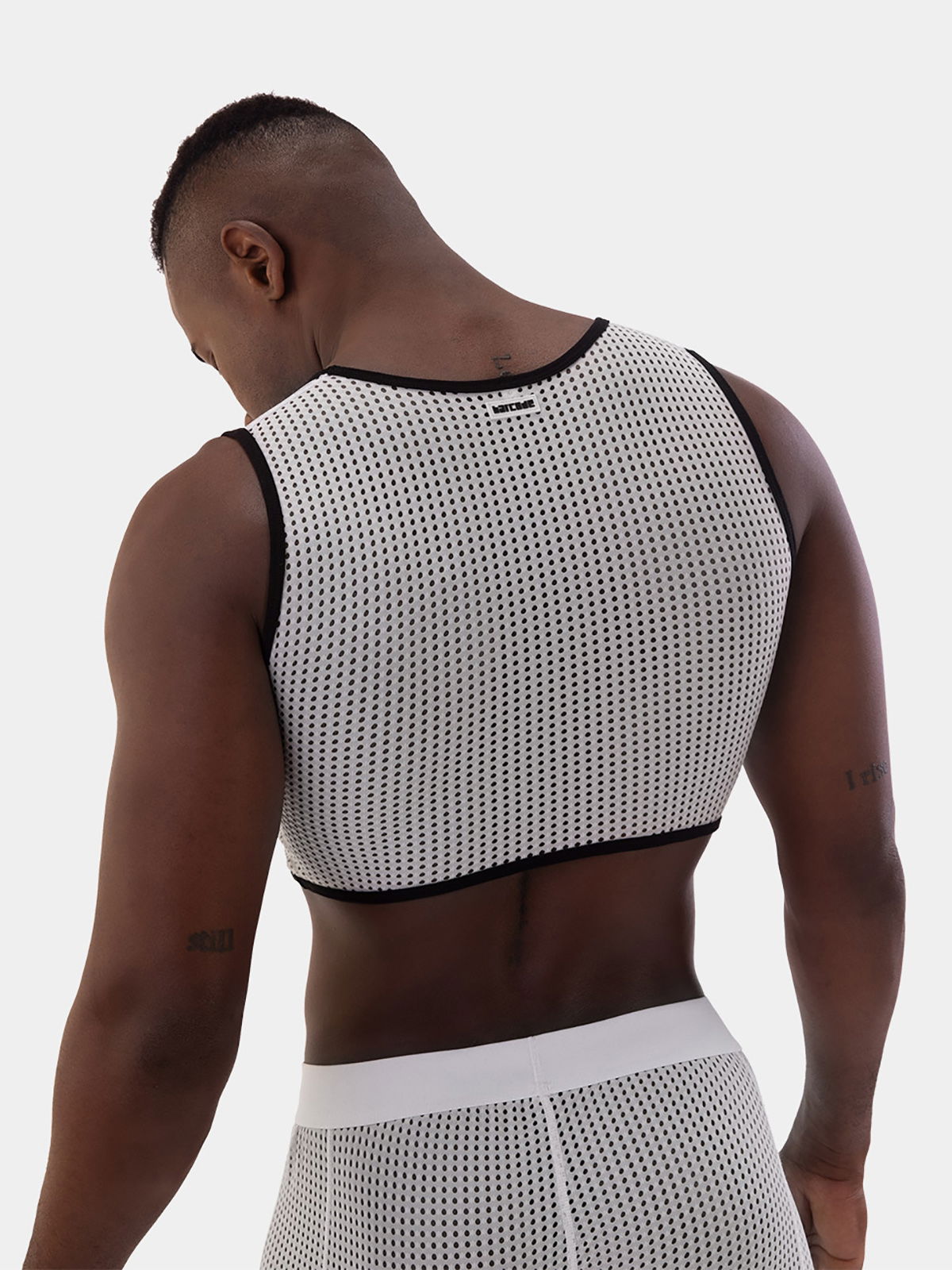 Brunos \ Fashion Sale \ Barcode Berlin \ Crop Vest Noburu | White|Black