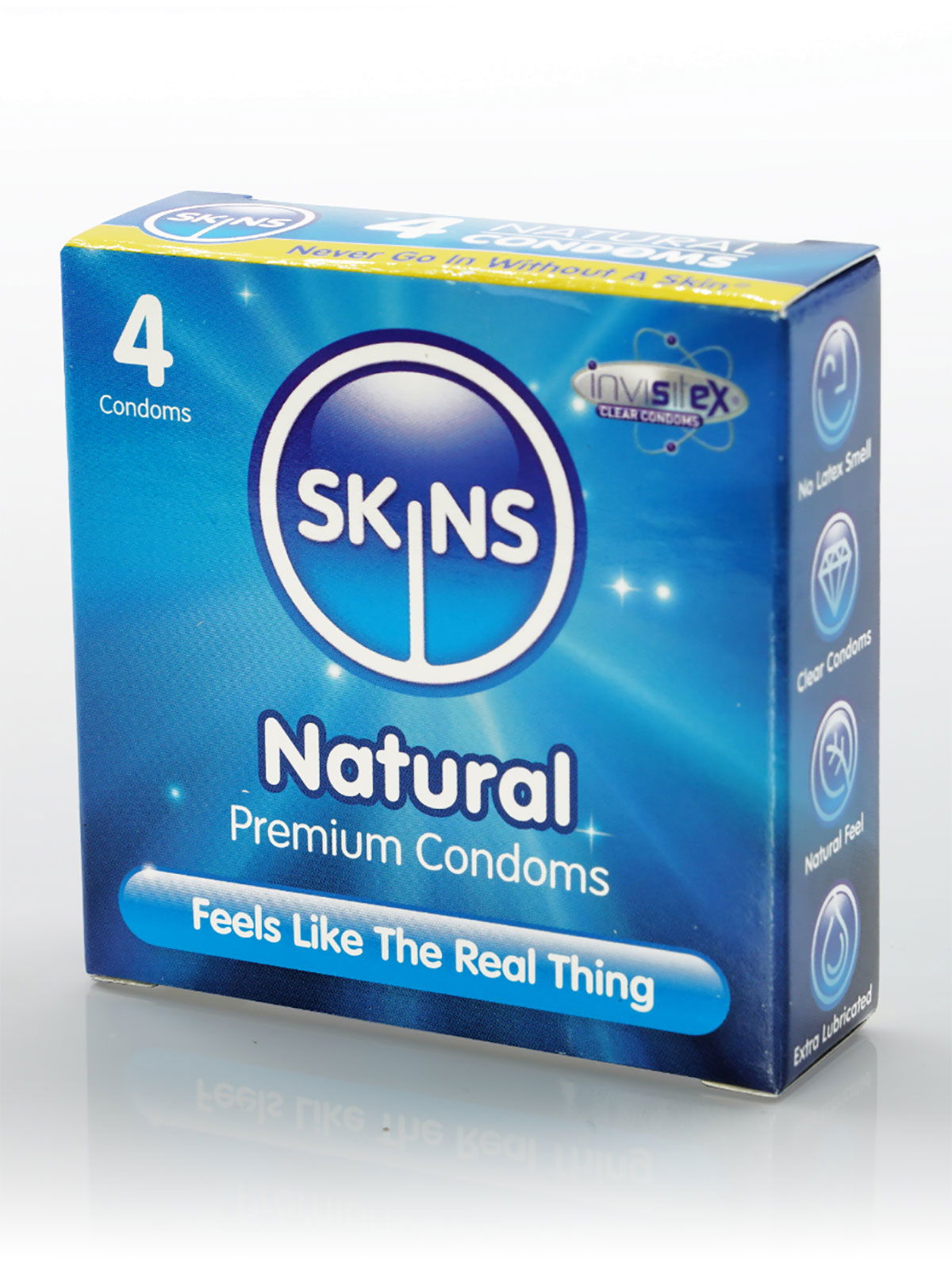 Brunos \ SKINS \ Skins \ Natural Kondome | 4-Pack