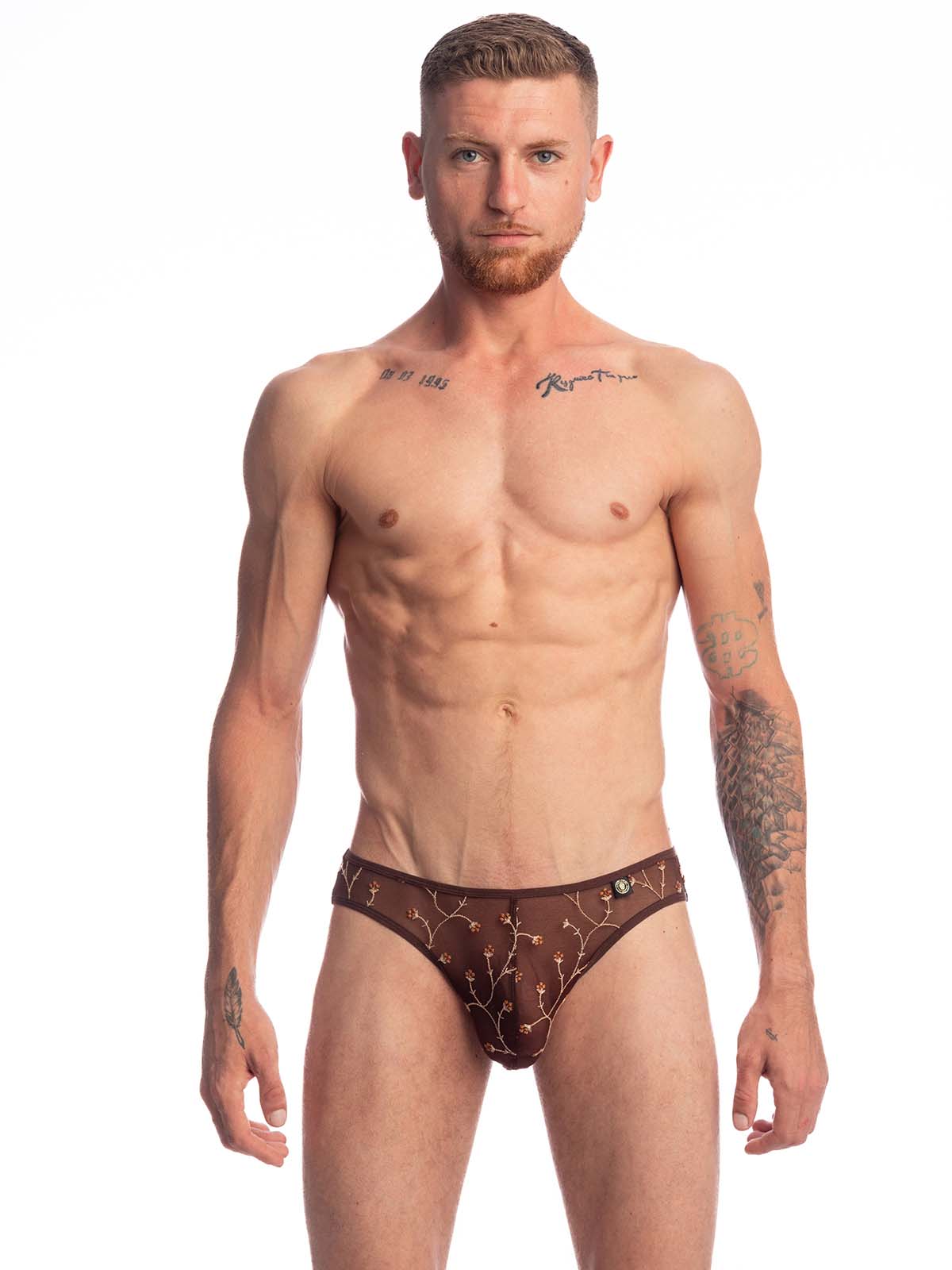 Brunos \ L'Homme Invisible \  \ Mini Brief Viorne Choco | Brown