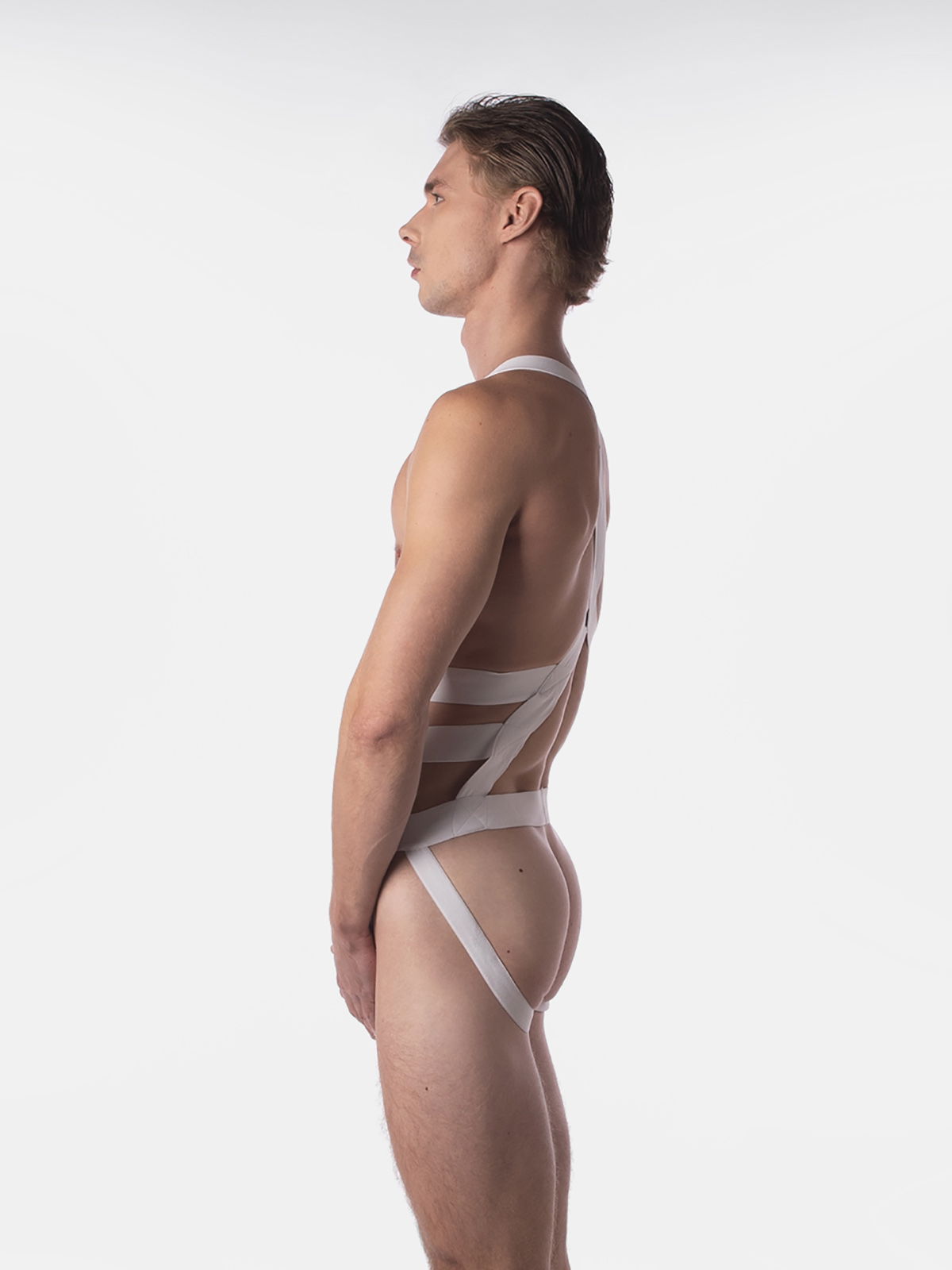 Brunos \ Neu \ Barcode Berlin \ Harness Elon | White