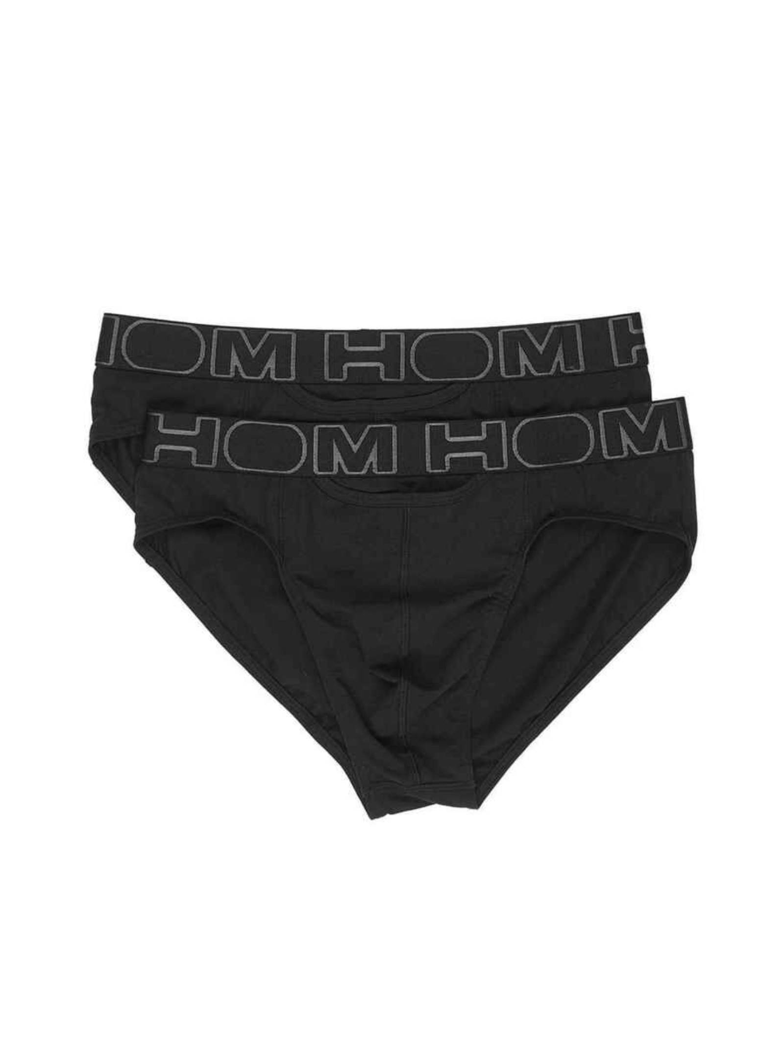 Brunos \ Underwear \ HOM \ HOM Mini Brief 2-Pack | Black