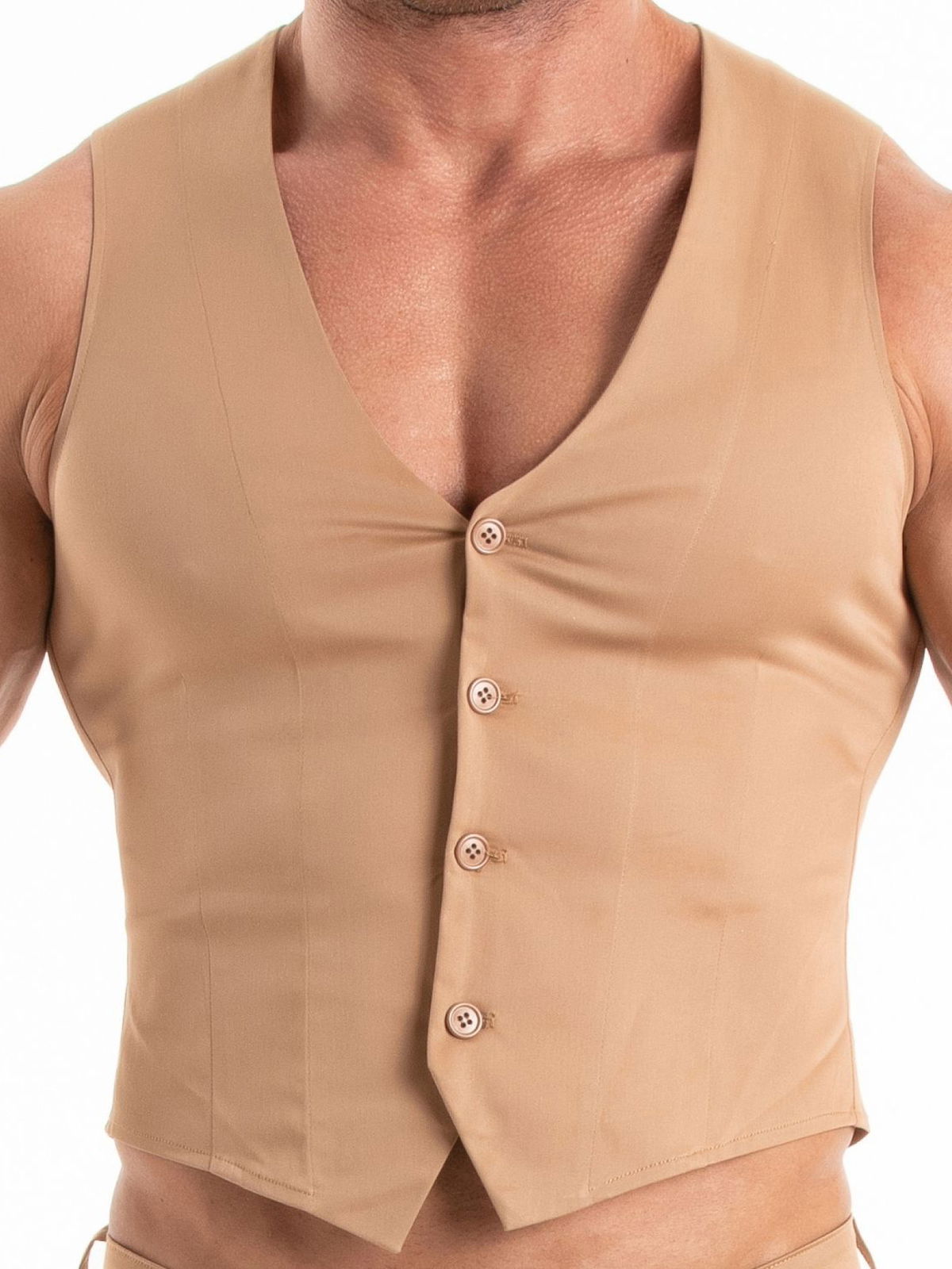 Brunos \ NEU \ TOF Paris \ Chino Vest | Brown