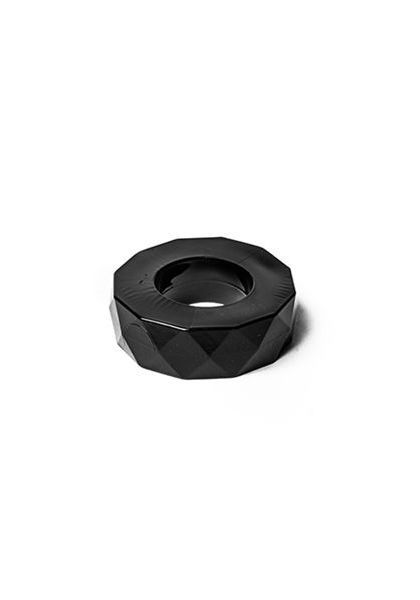 Brunos \ Gummi \ Mister B \ Tight Screwer Gummi Cockring | Black