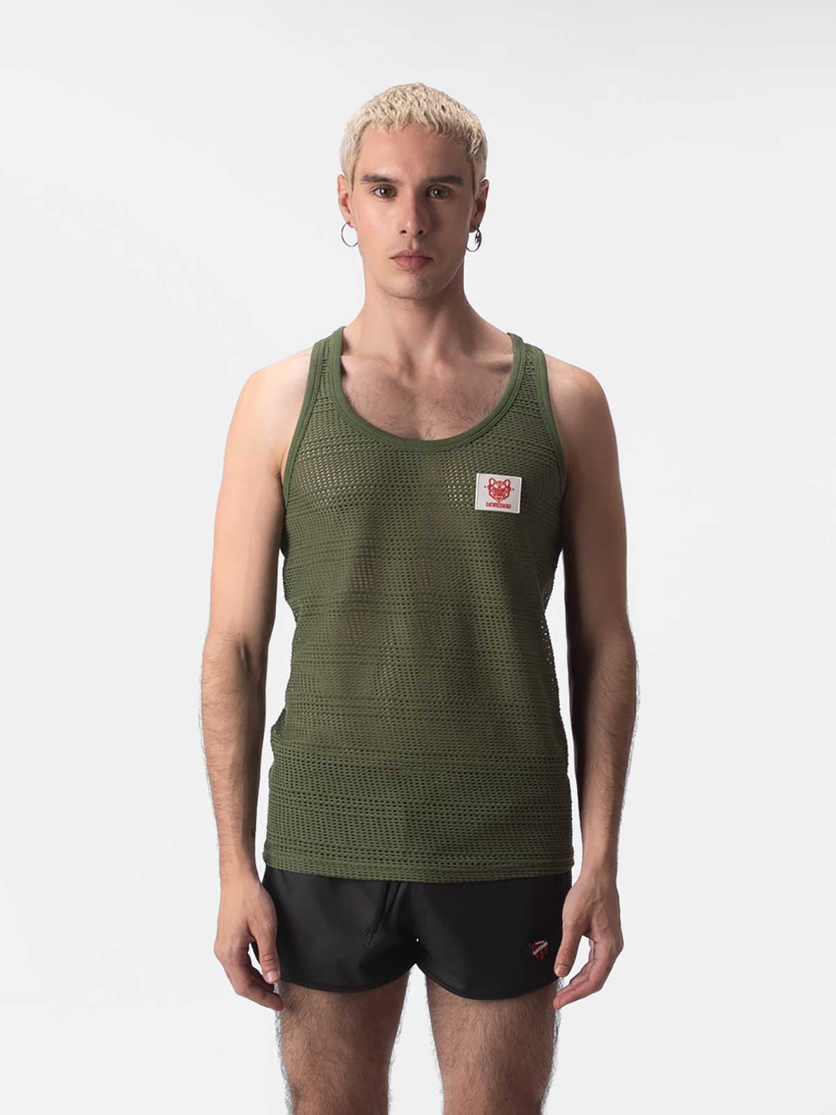 Brunos \  \ Barcode Berlin \ Tank Top Wakin | Olive