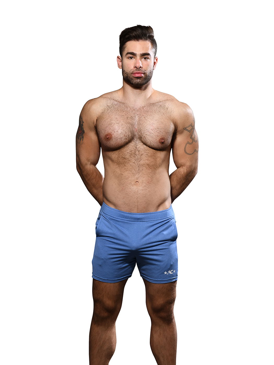 VPL Gym Shorts | Athletic Blue