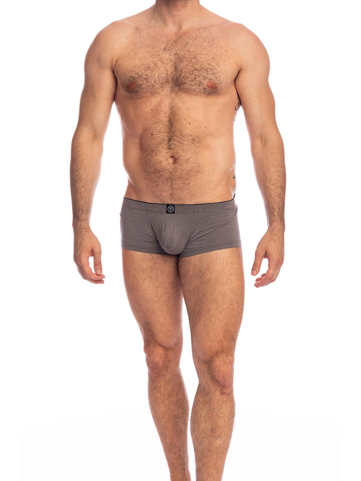 Brunos \  \ L'homme Invisible \ Push-Up Mini Boxer Soft Touch | Grey