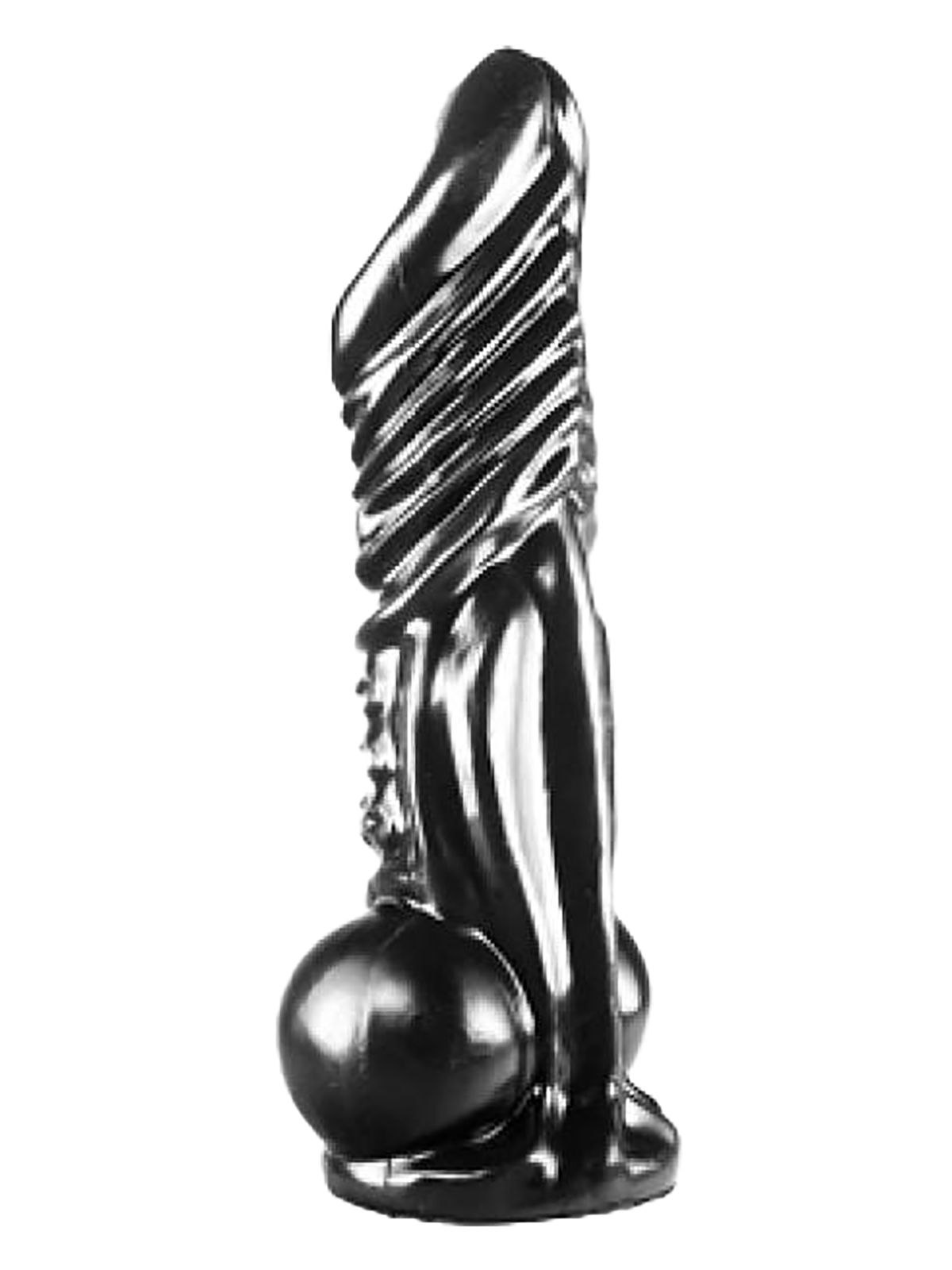 Brunos \  \ Hard & Soul Industries \ Alien Invader Dildo 30 x 7,6 cm | Black