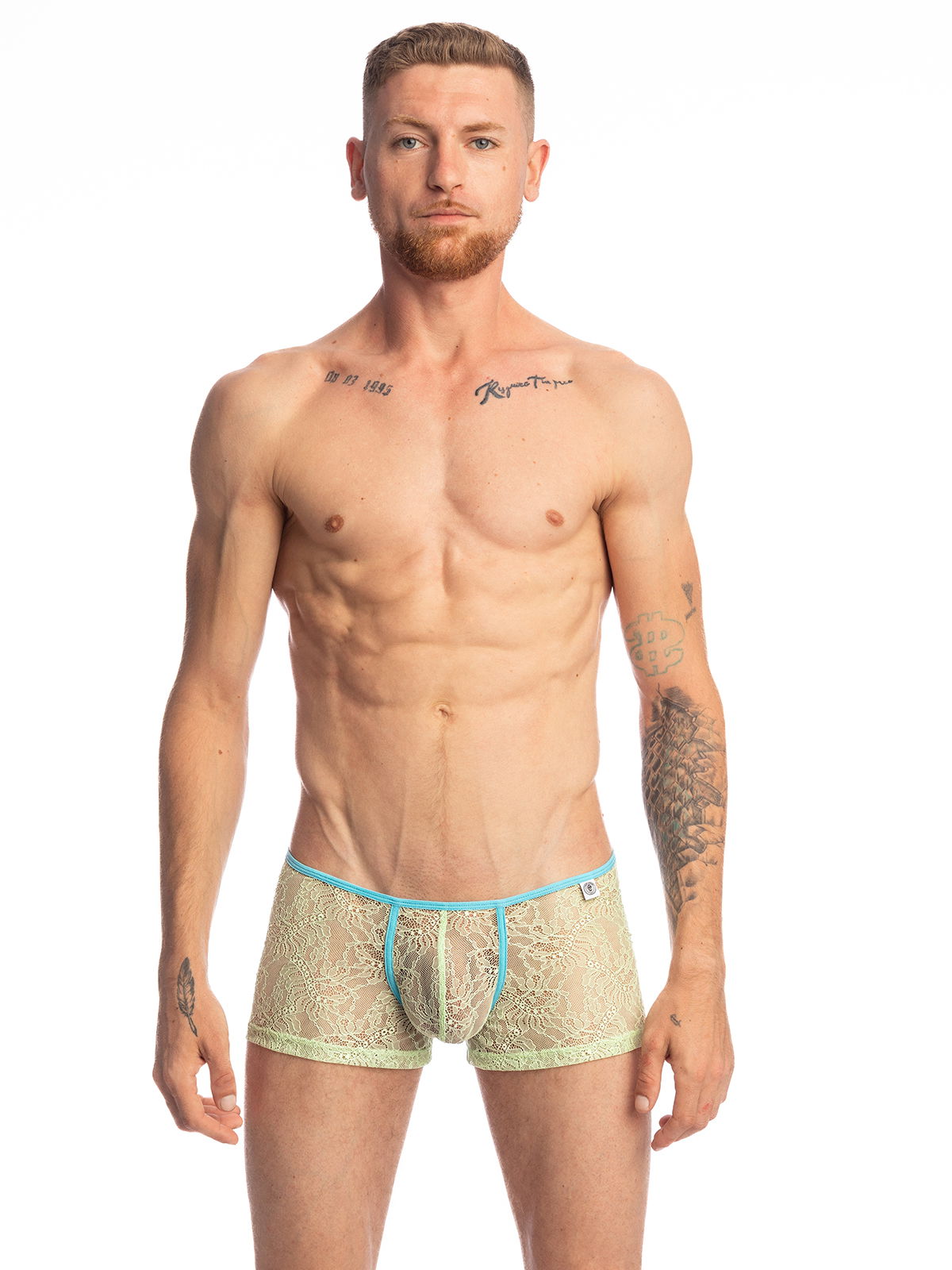 Brunos \ Boxer | Trunks \ L'homme Invisible \ Invisible Boxer Anis Vitaminé | Green