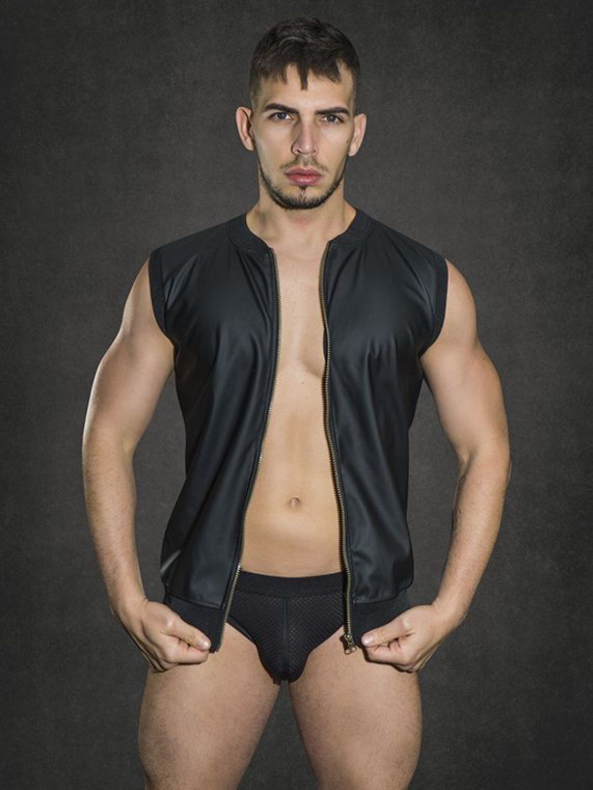 Brunos \ Dale Mas \ Dale Mas \ Kinky Boy Vest | Black