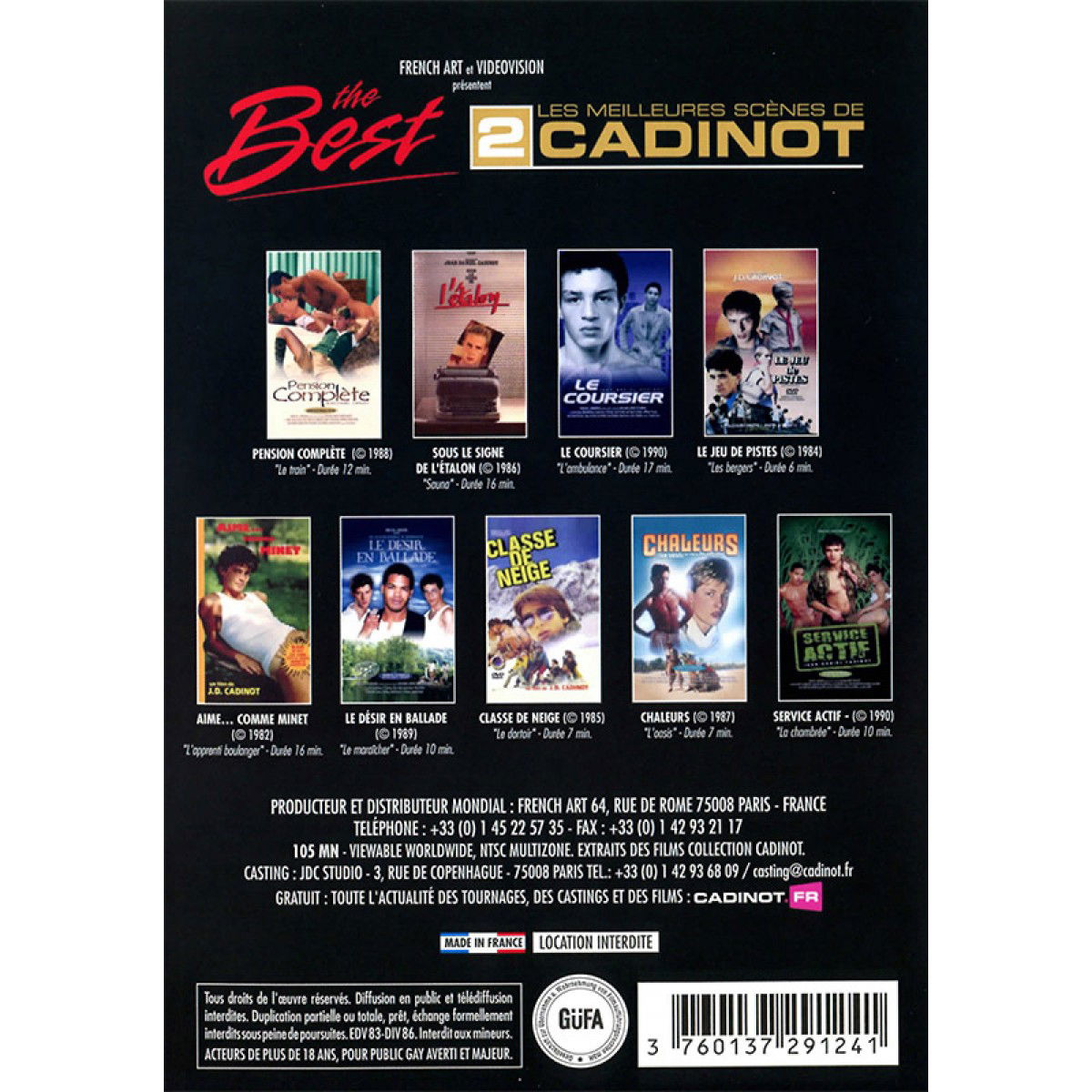 Brunos \ Rimming \ Cadinot \ The Best 2 | DVD