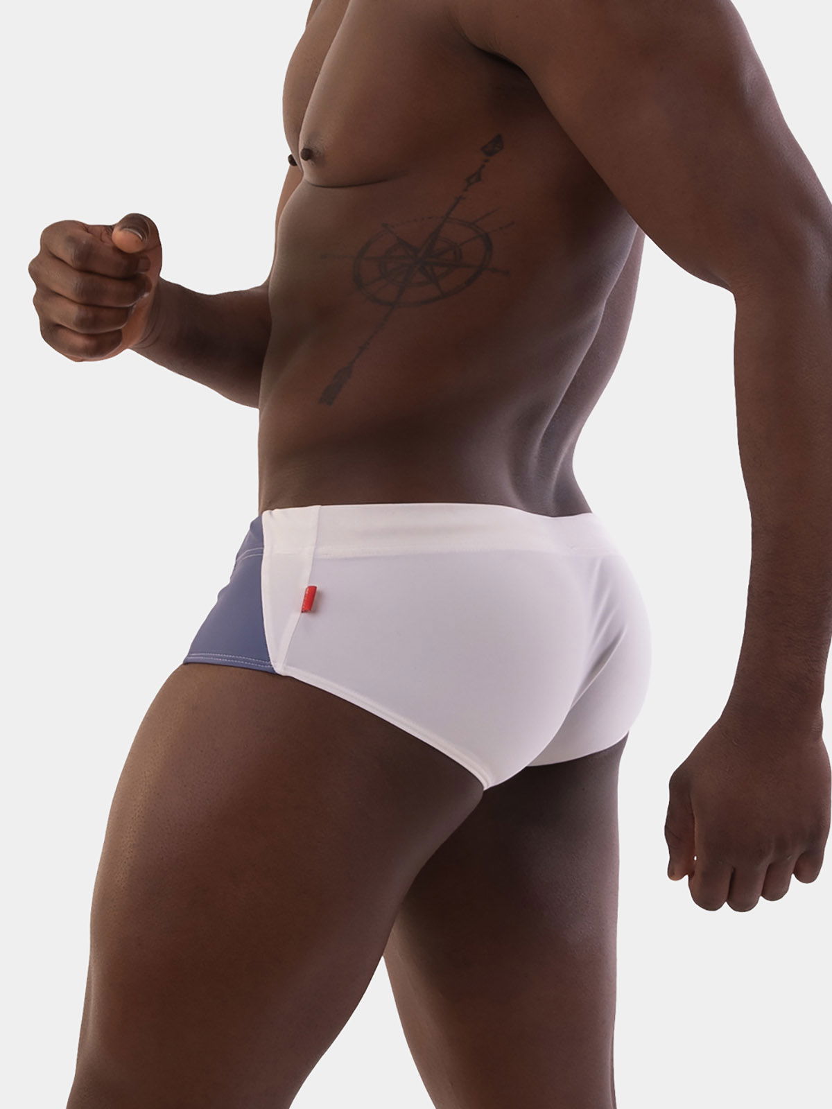 Brunos \  \ Barcode Berlin \ Swim Brief Mar Bella Beach | White