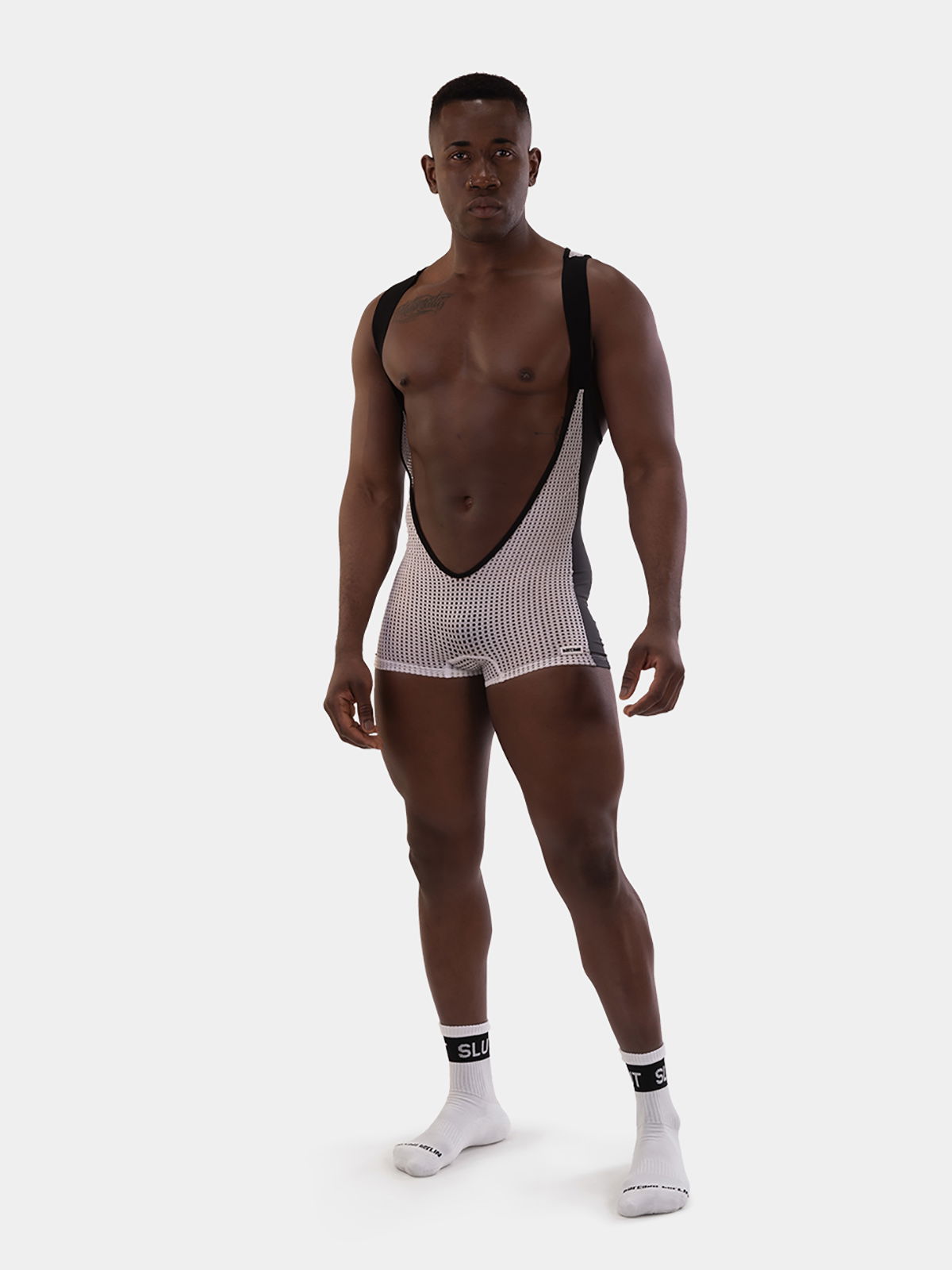 Brunos \ Fashion Sale \ Barcode Berlin \ Singlet Sanke | White|Black