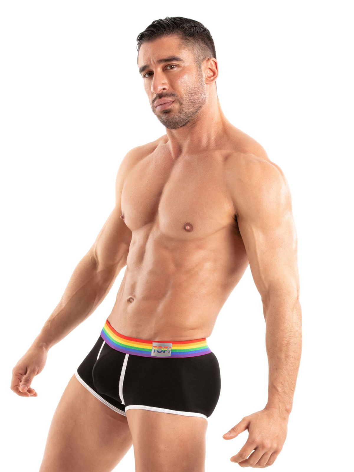 Brunos \ Boxer | Trunks \ TOF Paris \ Pride Trunk | Black