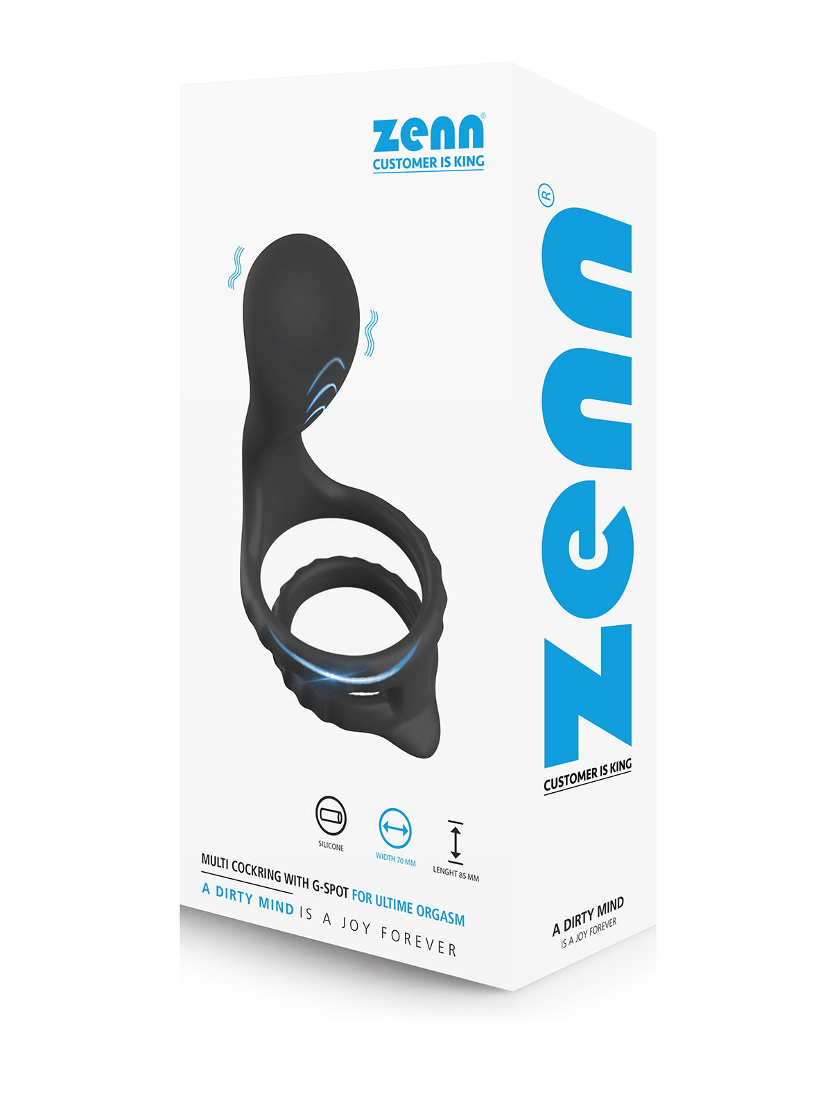 Brunos \ ZENN \ ZENN \ Multi Cockring With G-Spot For Ultimate Orgasm