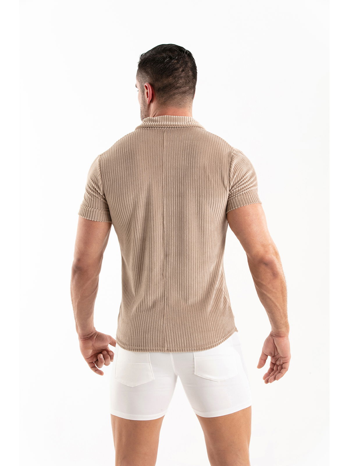 Brunos \ NEU \ TOF Paris \ Knitted Corduroy Shirt | Sand