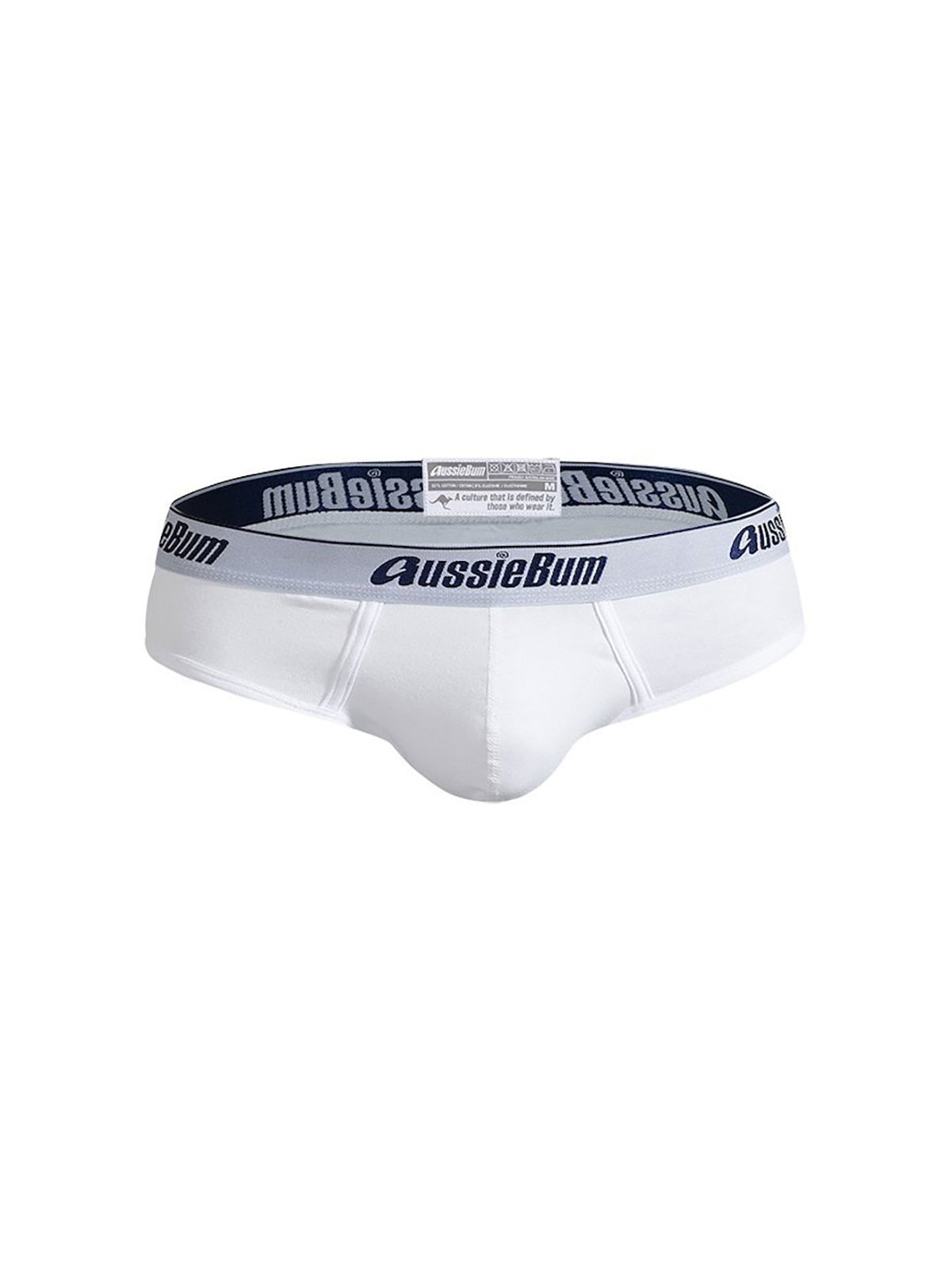 Brunos \ Fashion Sale \ aussieBum \ CottonSoft Brief | White/Indigo