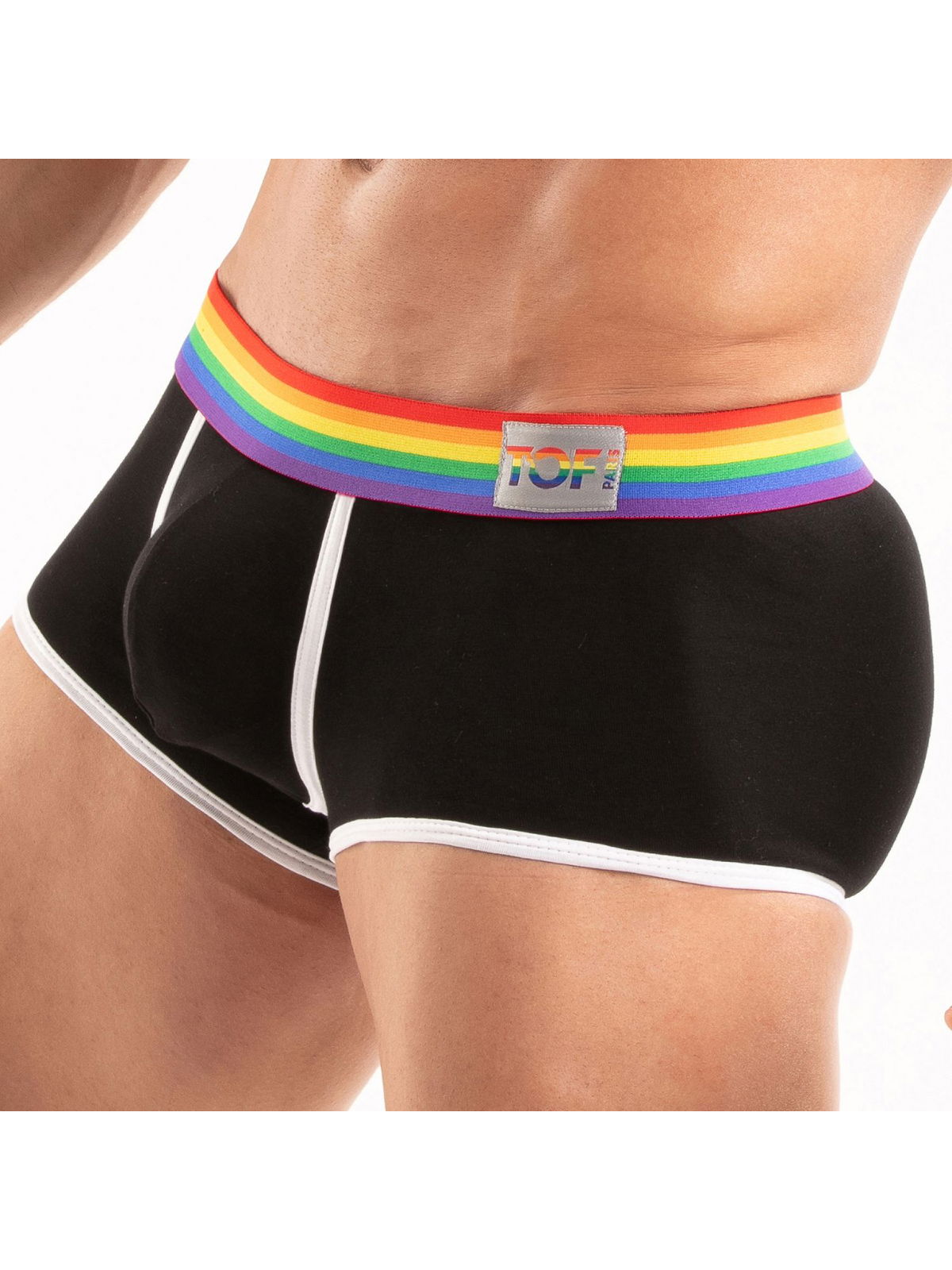 Brunos \ Boxer | Trunks \ TOF Paris \ Pride Trunk | Black