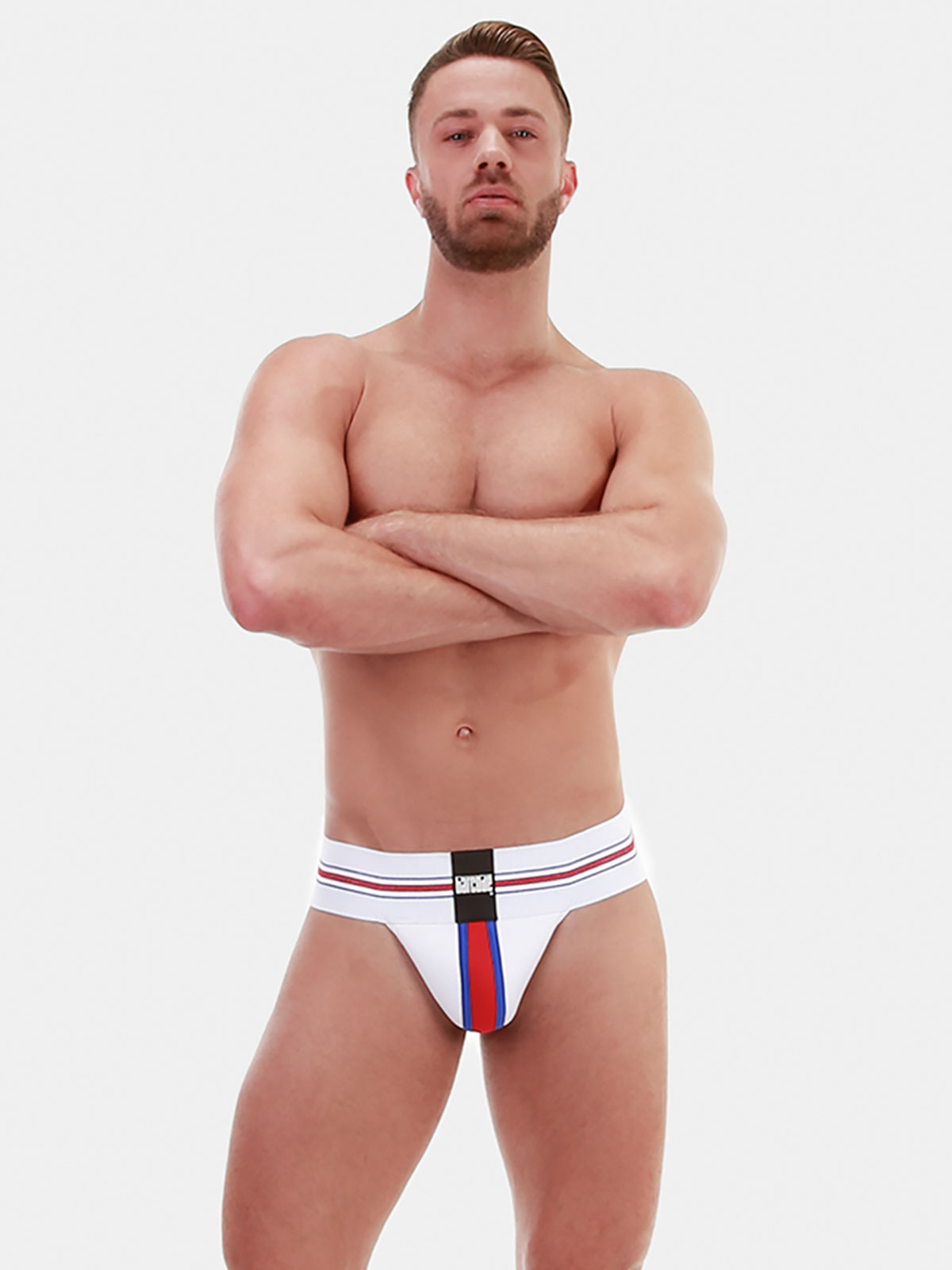 Brunos \  \ Barcode Berlin \ Jock Denis | White/Red/Blue