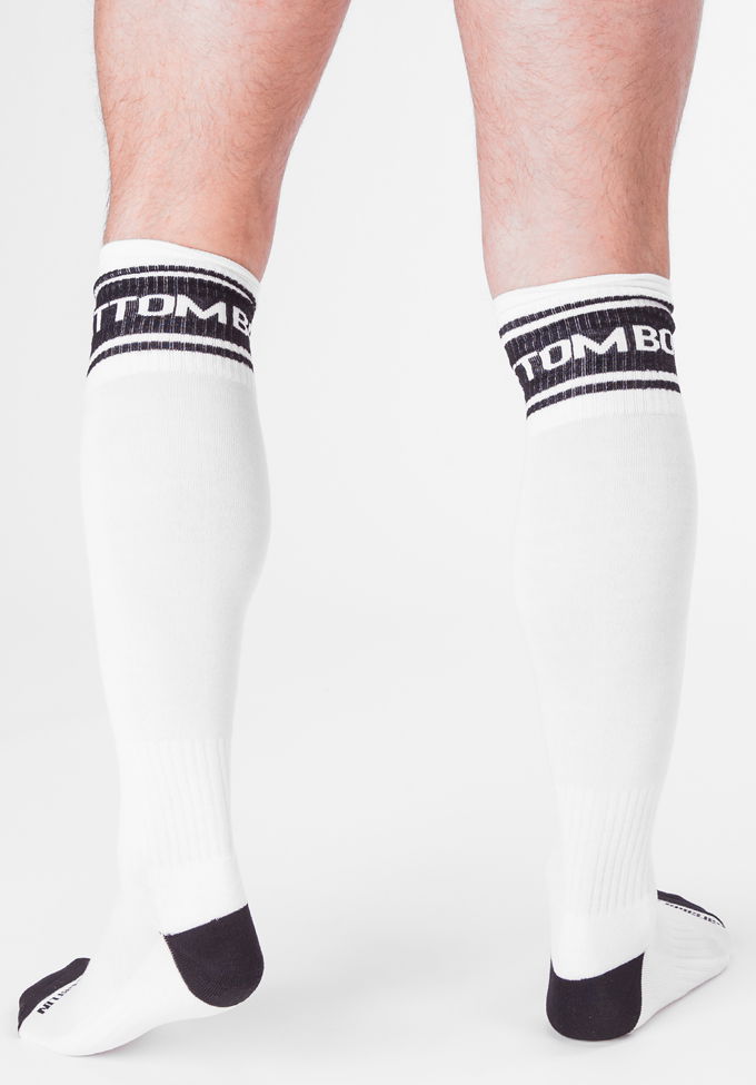 Brunos \ Socks \ Barcode Berlin \ Identity Football Socks Bottom | White|Black