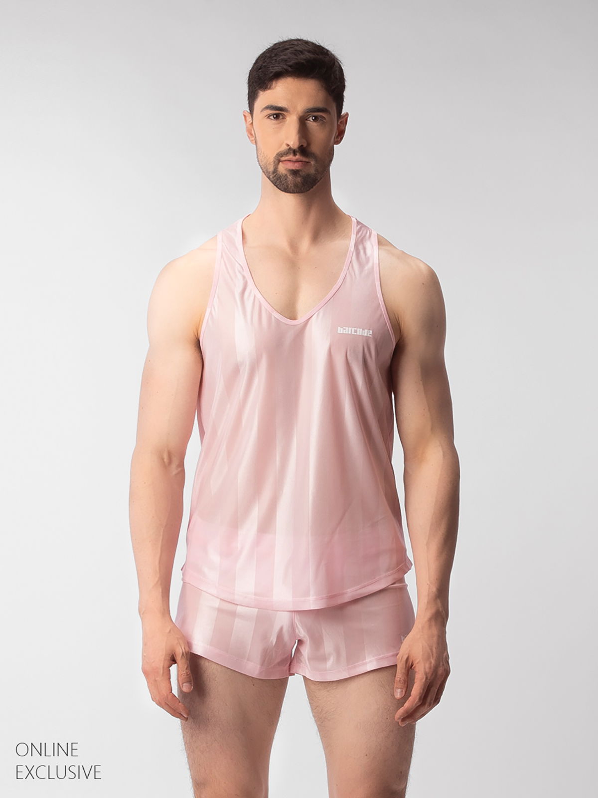 Brunos \  \ Barcode Berlin \ Sport Tank Top Avet | Rose