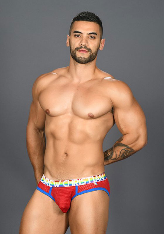 Brunos \ Pride Fashion \ Andrew Christian \ Andrew Christian Pride Mesh Brief