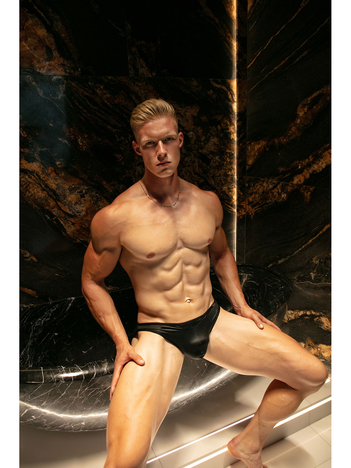 Brunos \ Briefs | Slips \ WOH \ Night Universe Micro Briefs | Black