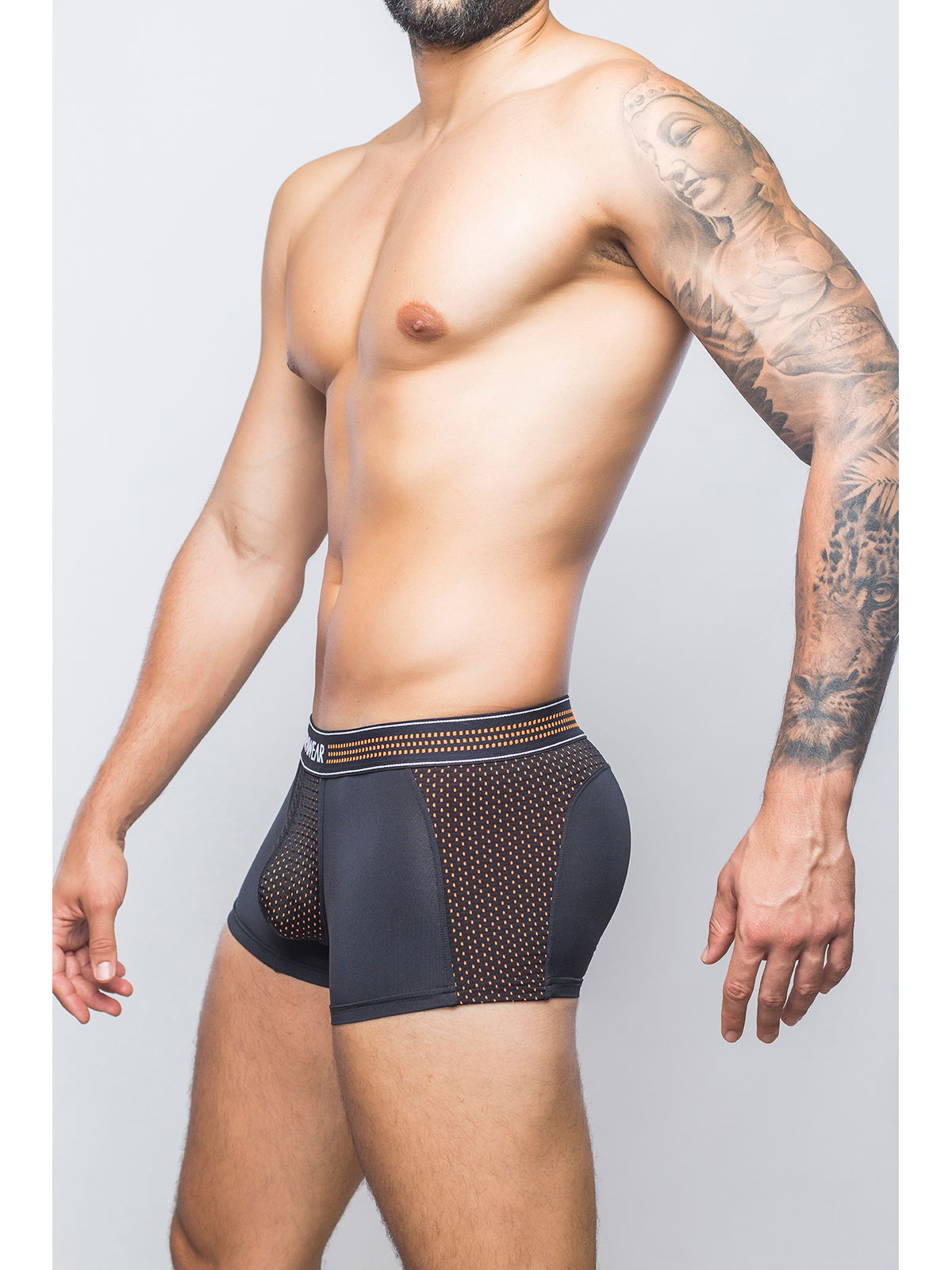 Brunos \ Boxer | Trunks \ Supawear \ Neon Mesh Trunk | Neonorange