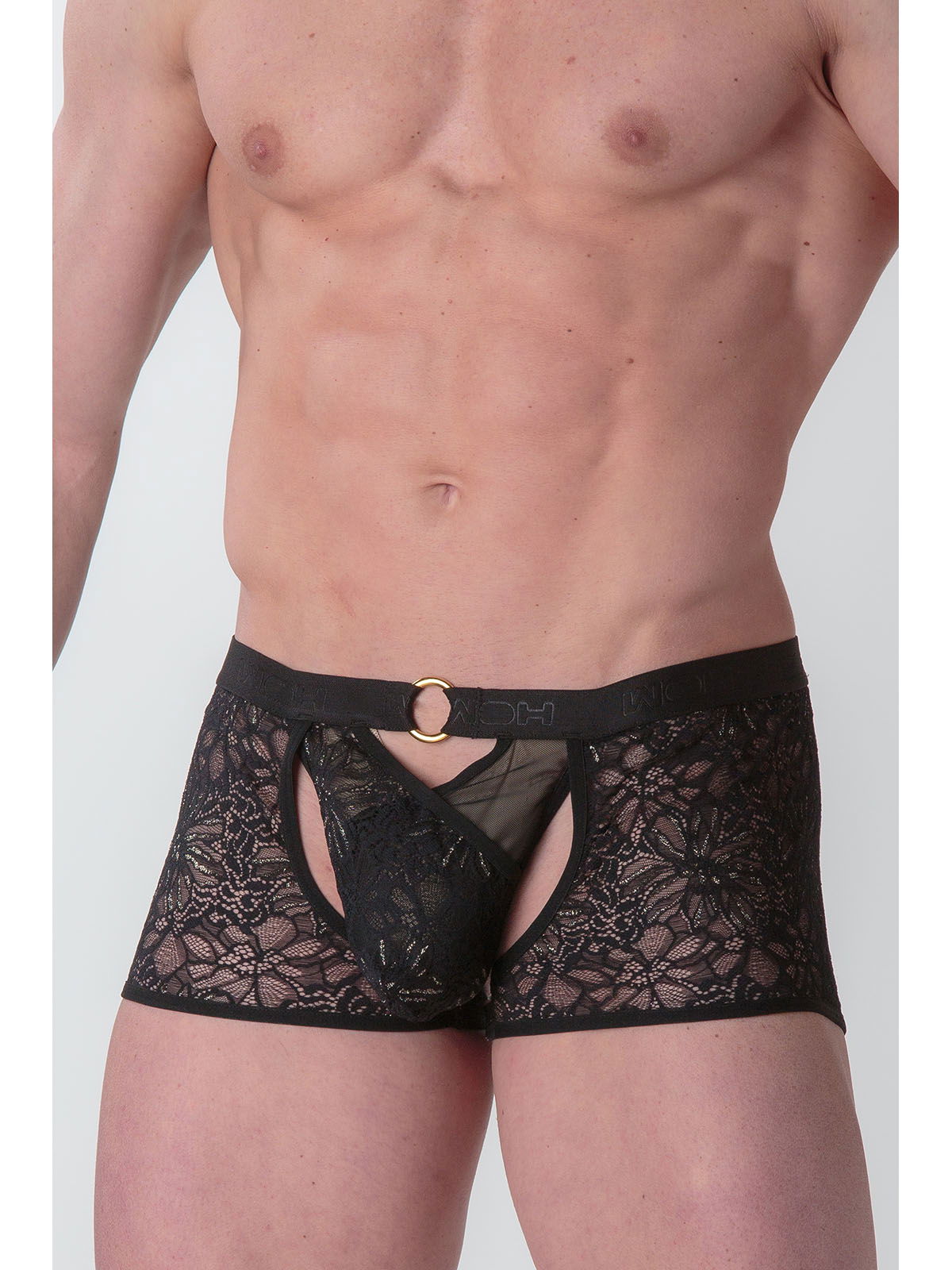Brunos \ Boxer | Trunks \ WOH \ Pure Seduction Boxer String | Black