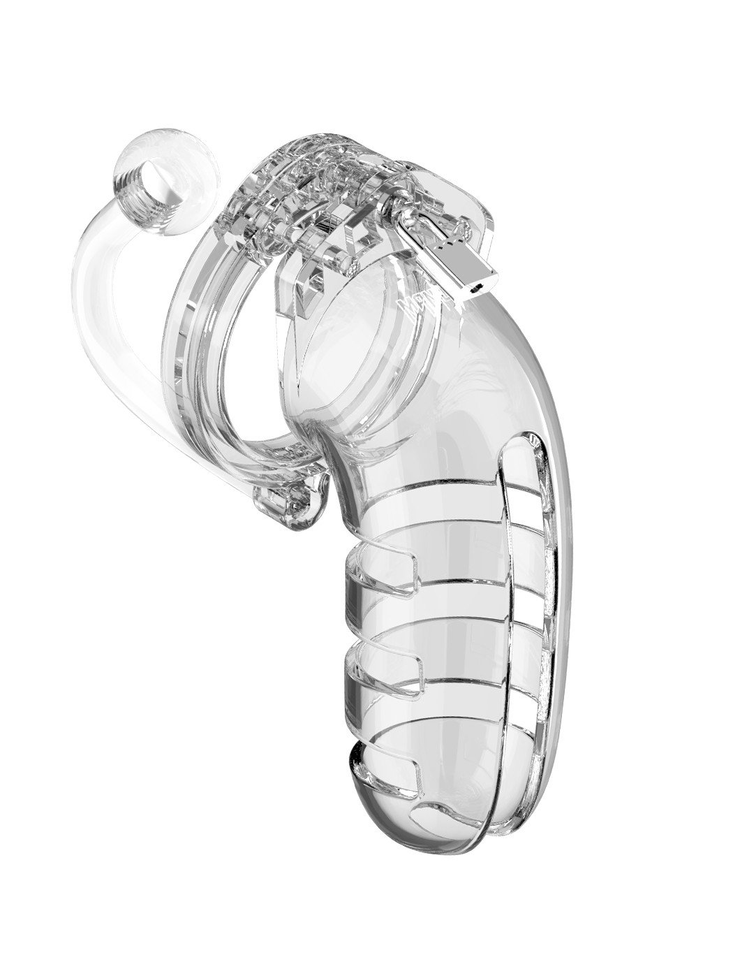 Chastity Cage Model 12 with Plug | Transparent