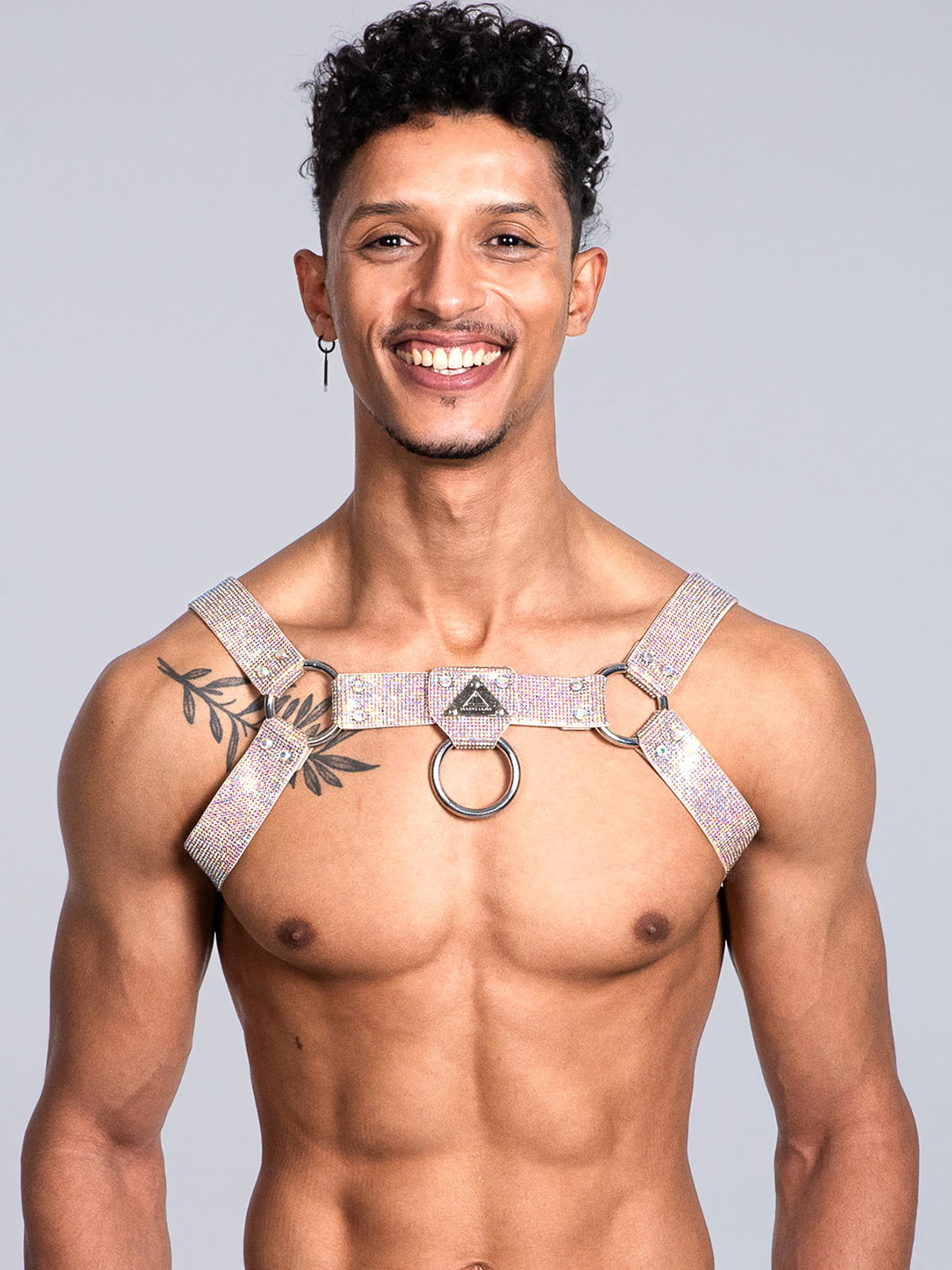 Brunos \  \ Lorand Lajos \ H-Harness Crystal | Multicolor
