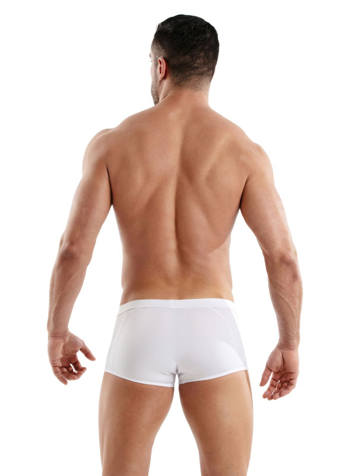 Brunos \ Boxer | Trunks \ TOF Paris \ Temptation Microfiber Trunk | White