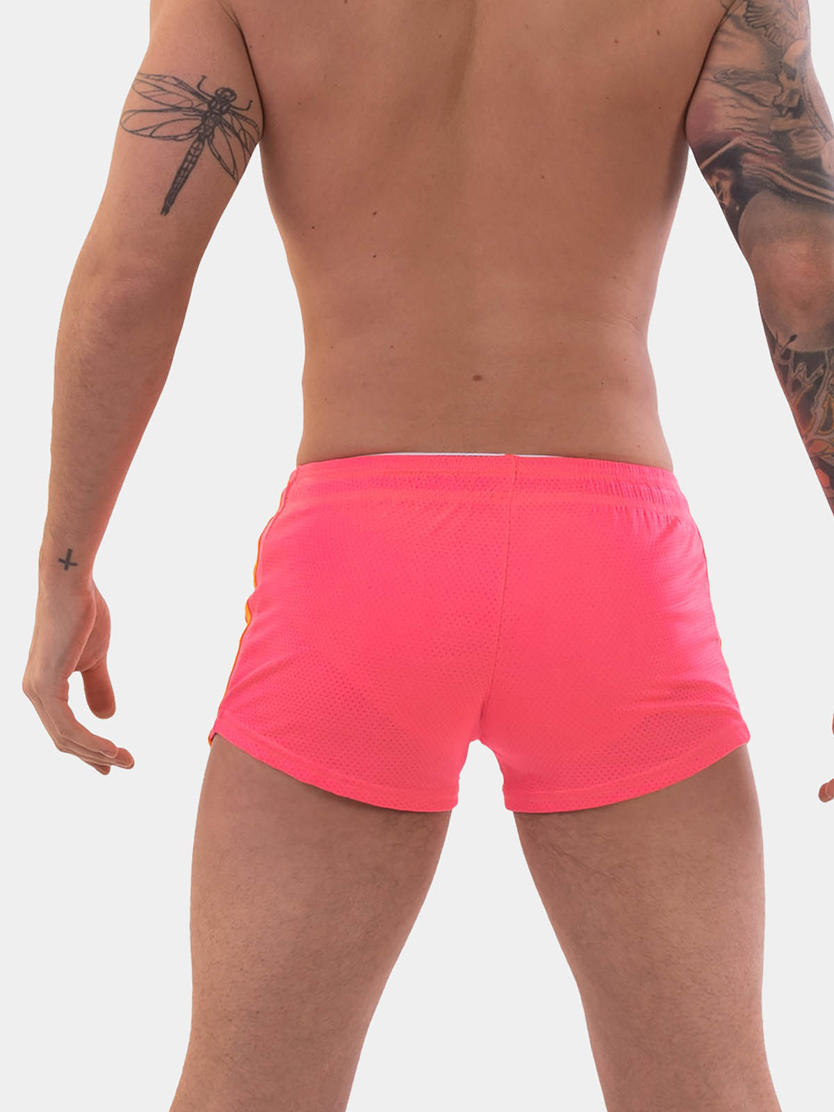 Brunos \  \ Barcode Berlin \ Short Timur | Neonpink/Neonorange
