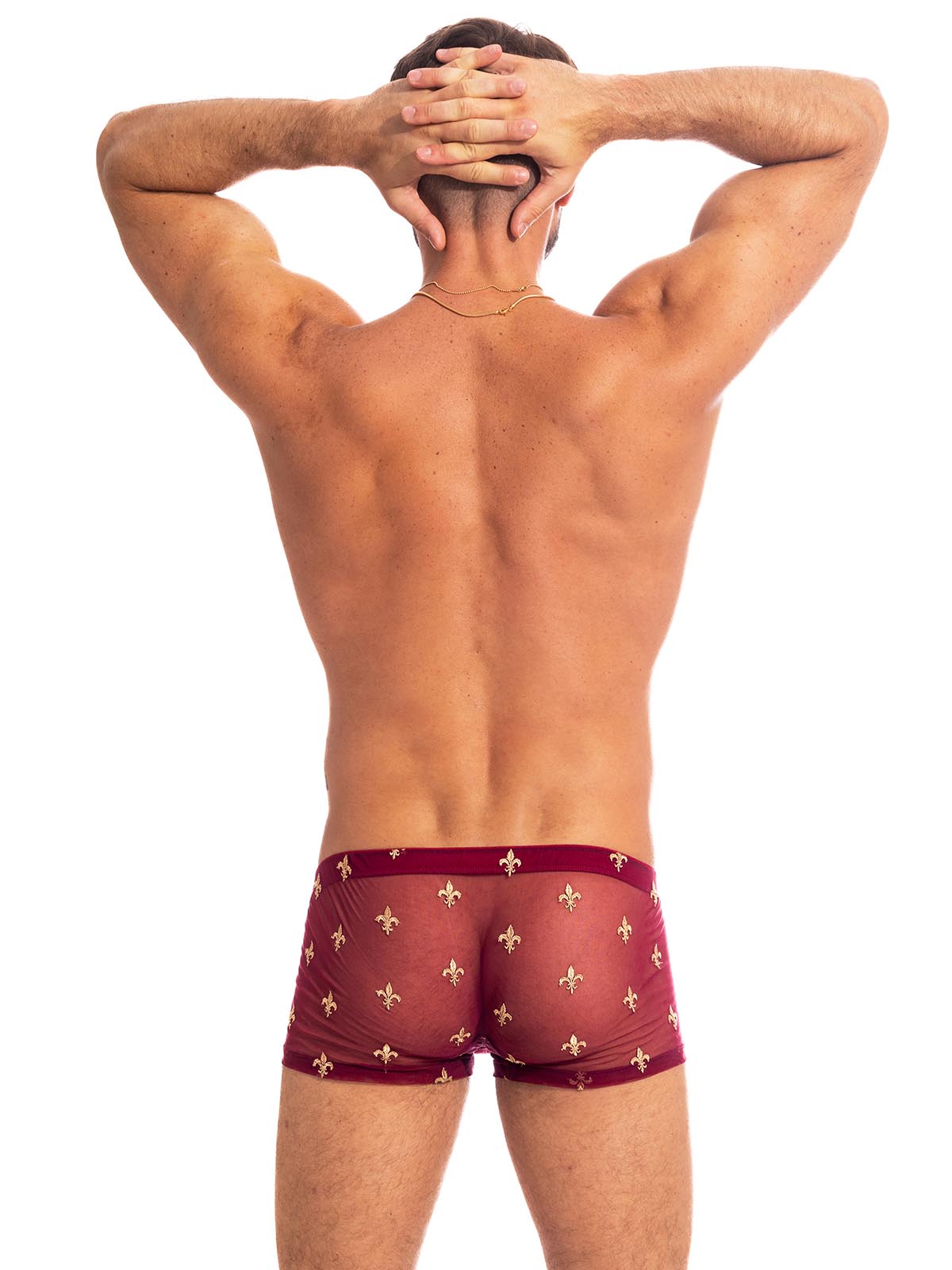 Brunos \ Boxer | Trunks \ L'homme Invisible \ Push-Up Shorty Charlemagne | Rouge