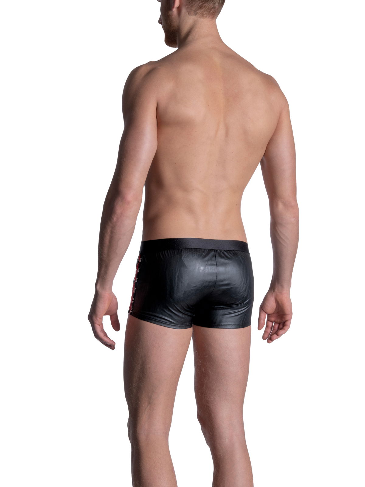 Brunos \ Boxer | Trunks \ MANSTORE \ Micro Pants Boxershort in Lederoptik | Black