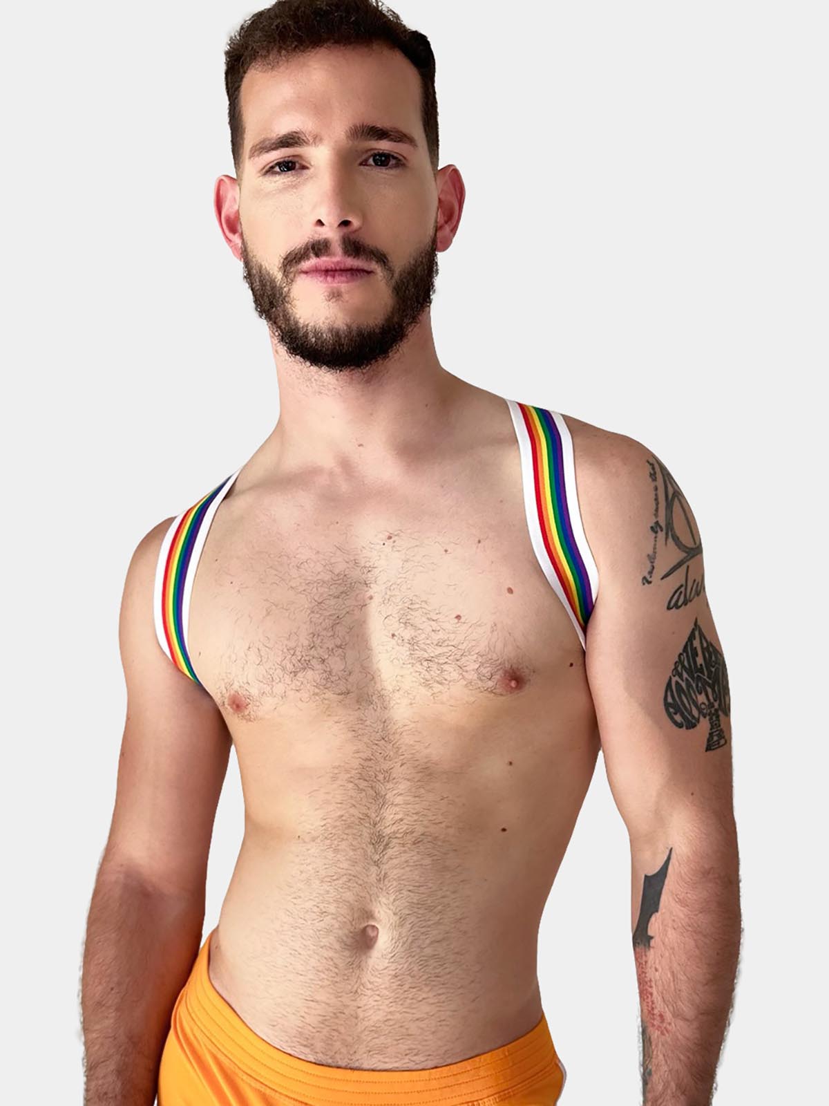 Brunos \  \ Barcode Berlin \ Harness Pride Eternity | White