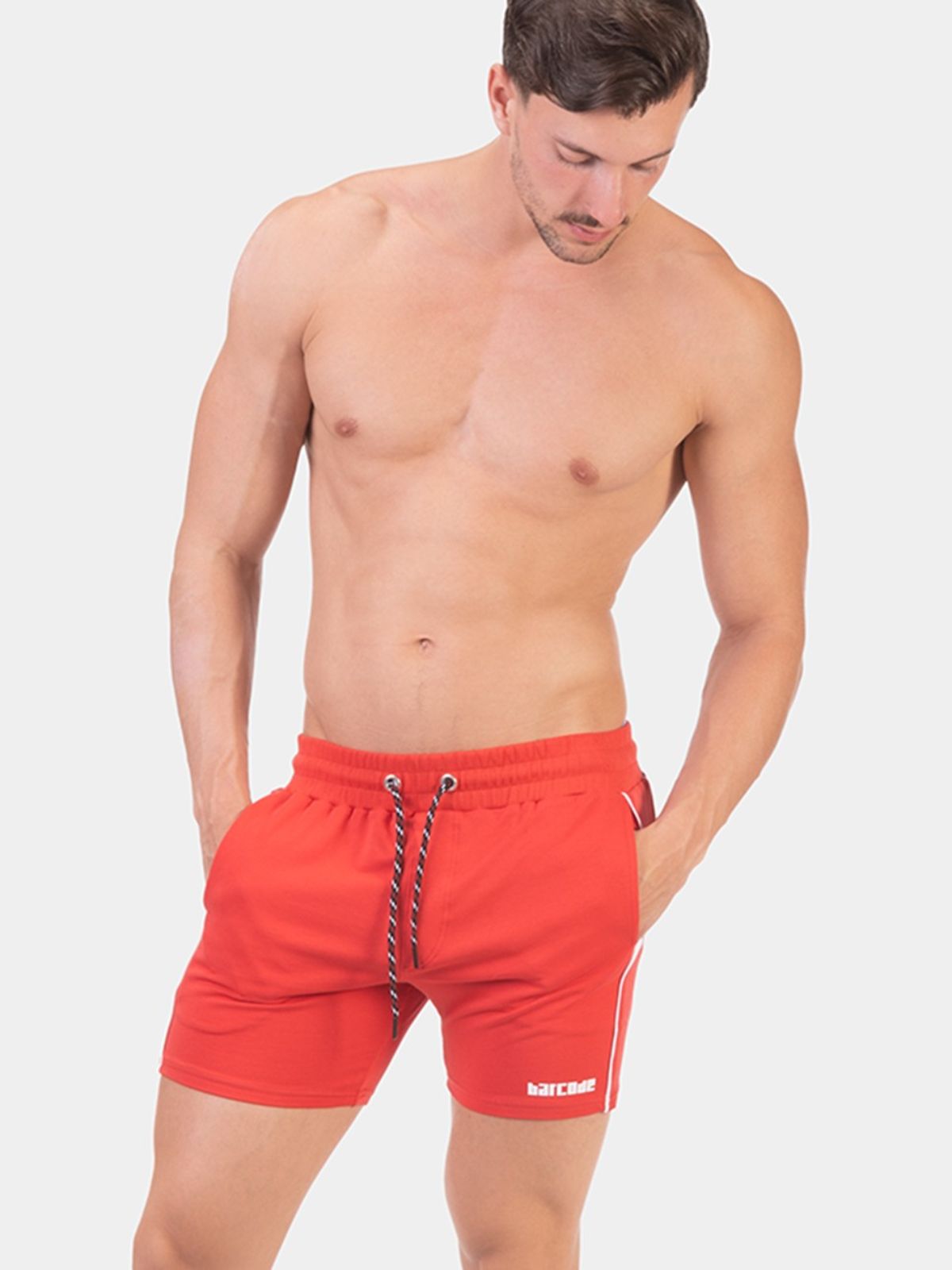 Brunos \  \ Barcode Berlin \ Barcode Berlin Fleece Short Lukio | Red