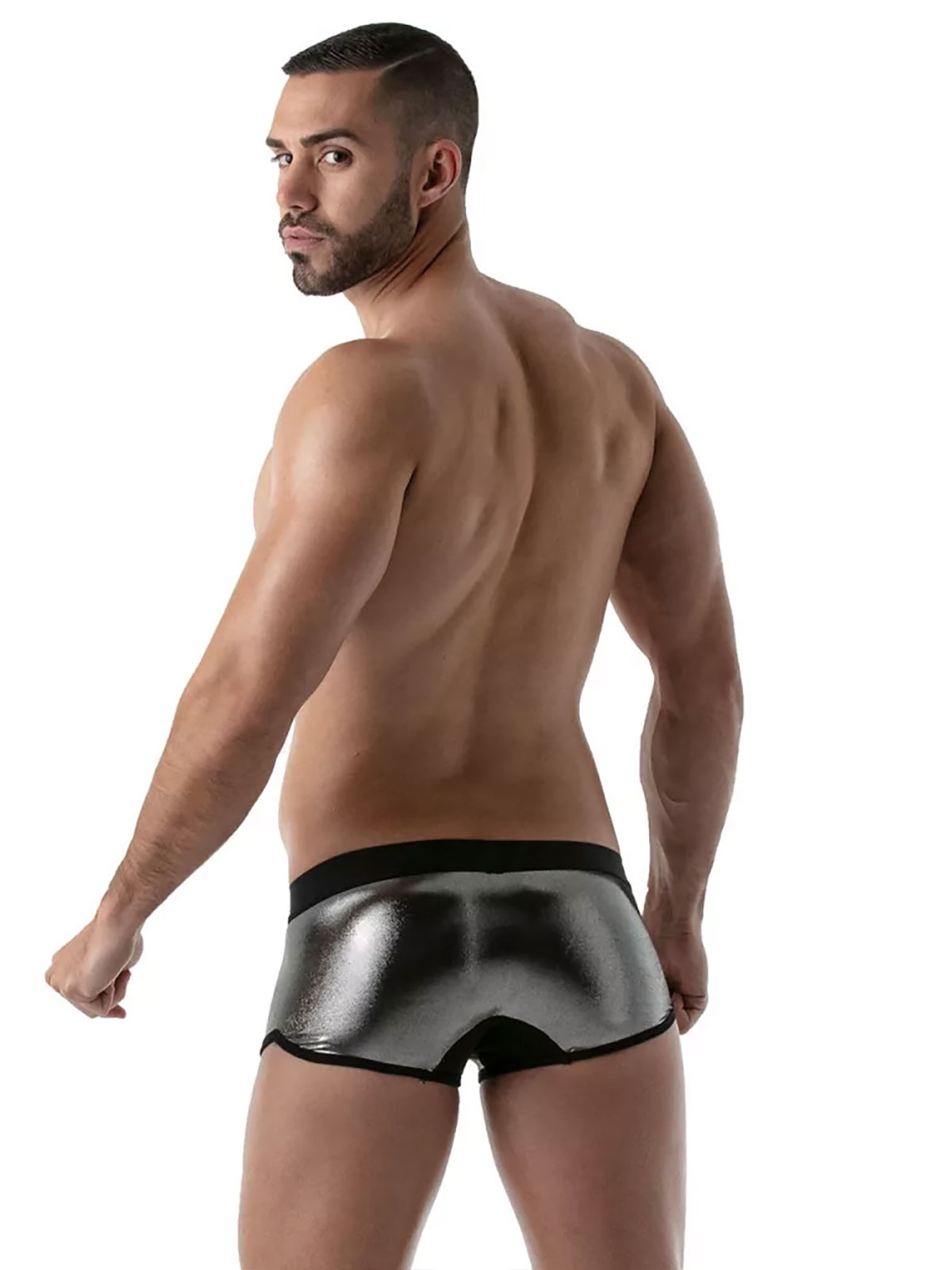 Brunos \ Boxer | Trunks \ TOF Paris \ Metal Trunk | Silver