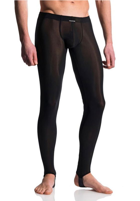 Brunos \ MANSTORE \ MANSTORE \ Black Strapped Leggings