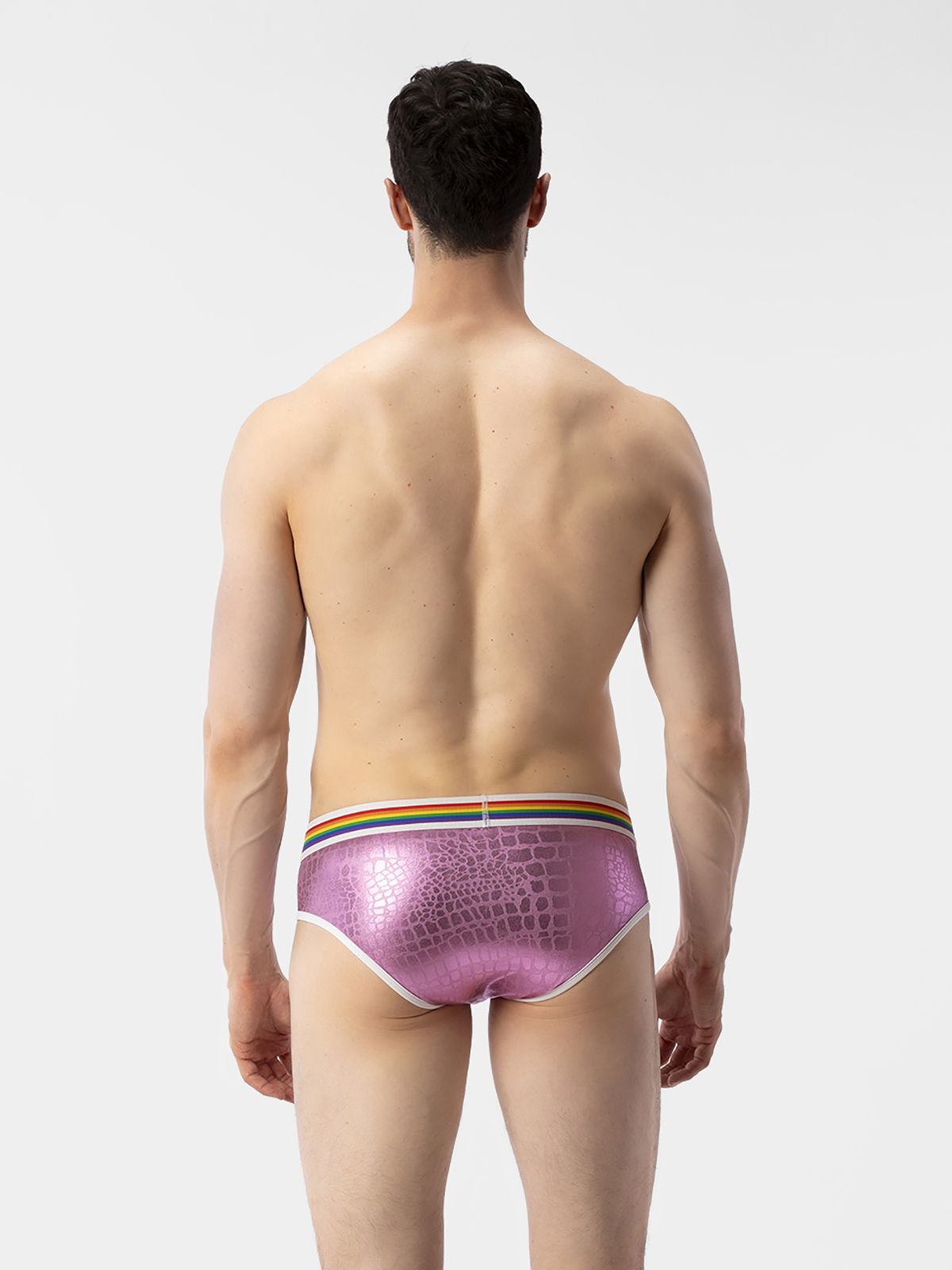 Brunos \ Pride Fashion \ Barcode Berlin \ Pride Brief Biser | Neonpink