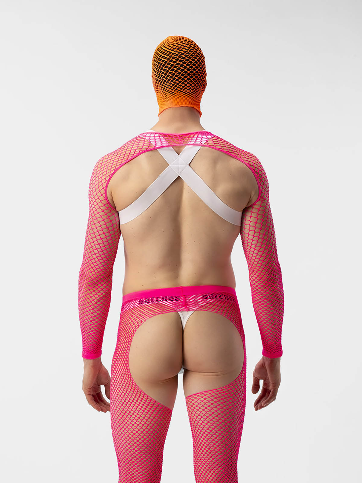 Brunos \ Neu \ Barcode Berlin \ Fishnet Sleeves Poggio | Neonpink