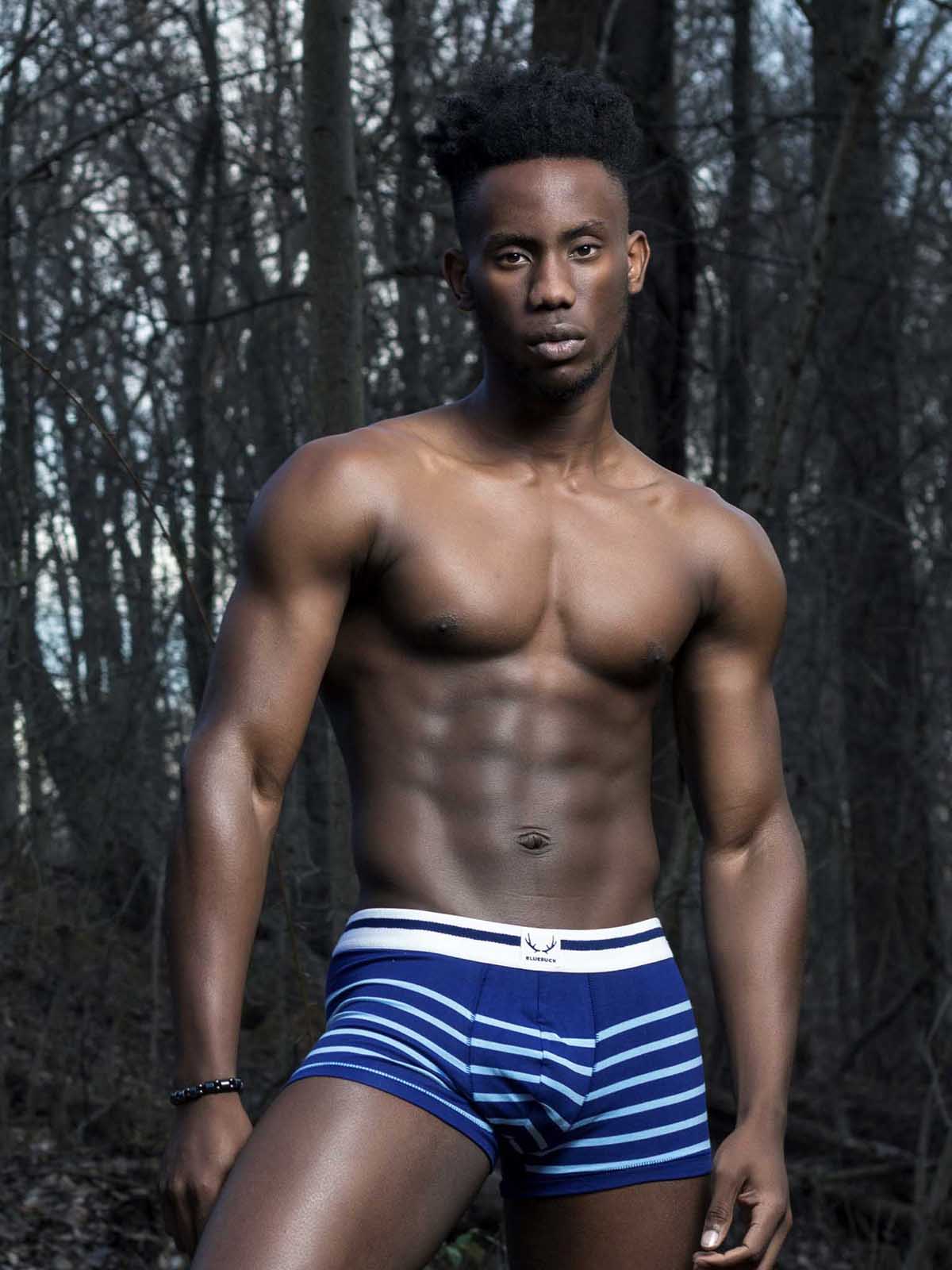 Brunos \ Boxer | Trunks \ Bluebuck \ Nautical Trunk | Navy