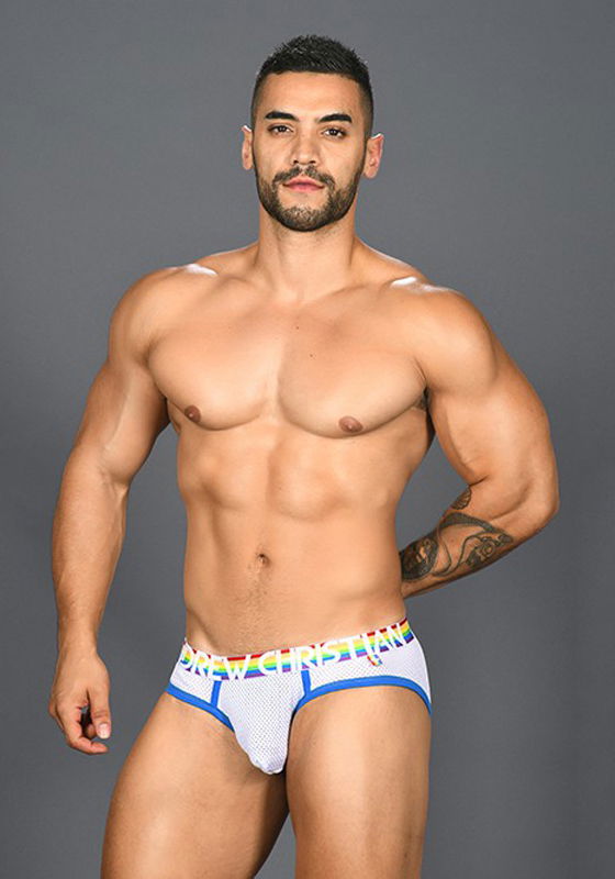Brunos \ Pride Fashion \ Andrew Christian \ Andrew Christian Pride Mesh Brief