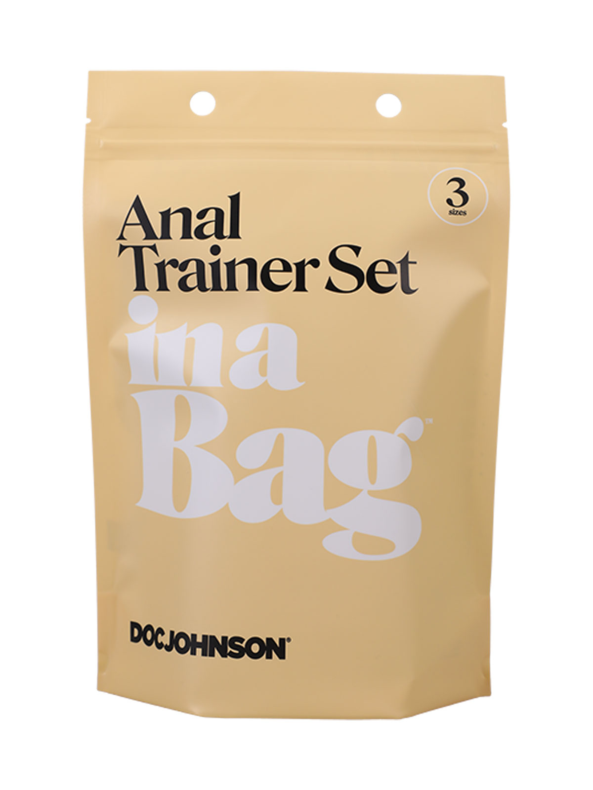 Brunos \ Doc Johnson \ Doc Johnson \ Plug Anal Trainer Set Silicone 3"/4"/5" inch | Black