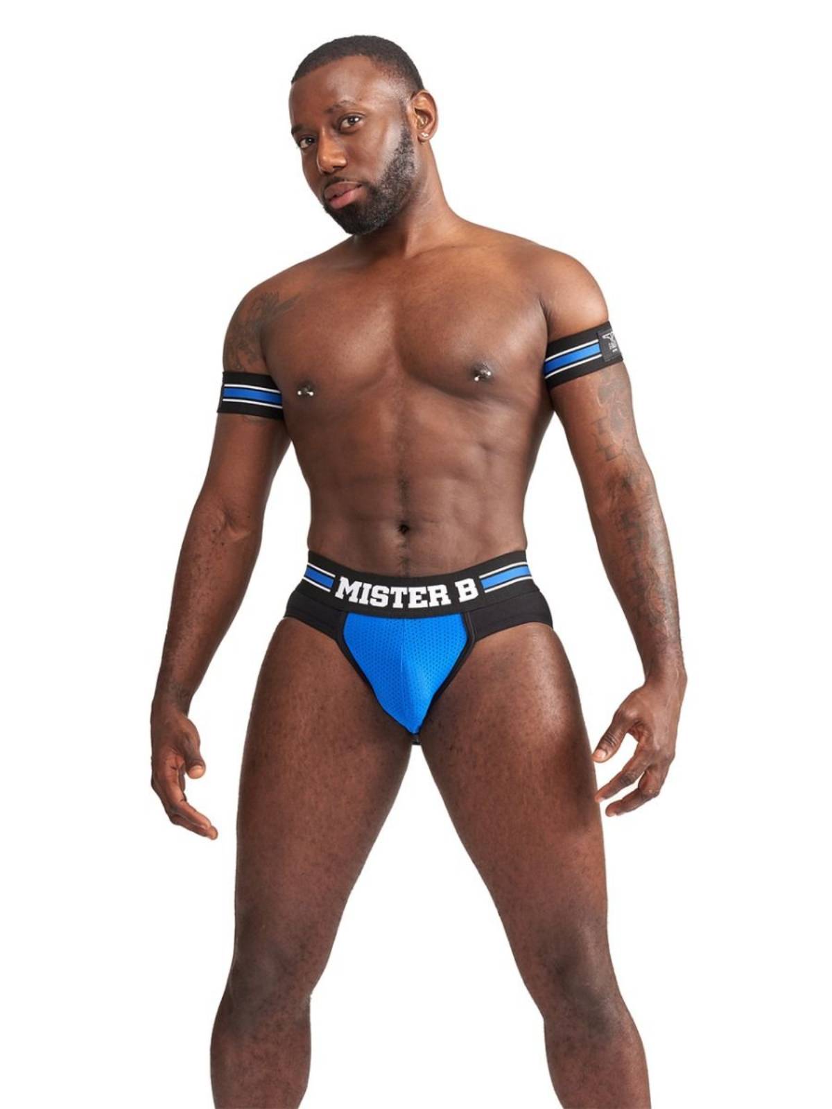 Brunos \ Mister B \ Mister B \ Urban Club Biceps Neopren Band | Blue