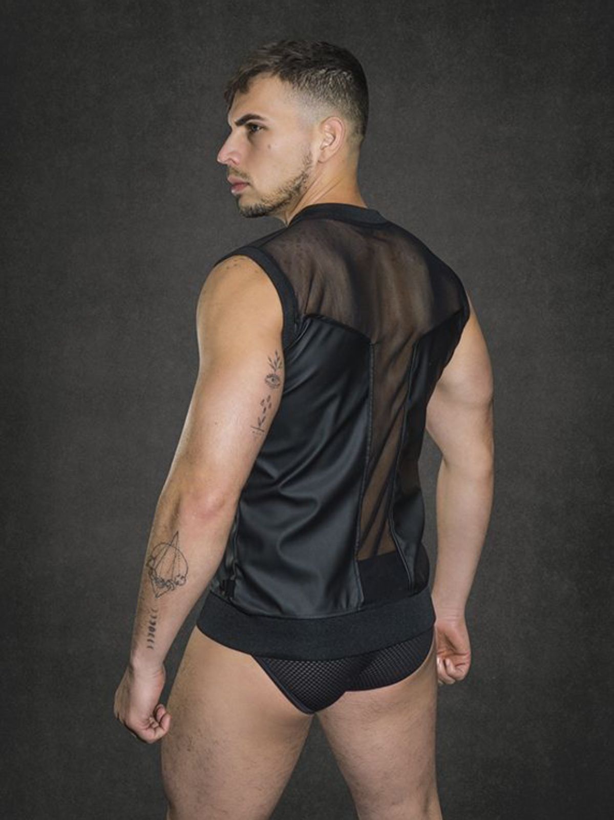 Brunos \ Dale Mas \ Dale Mas \ Kinky Boy Vest | Black