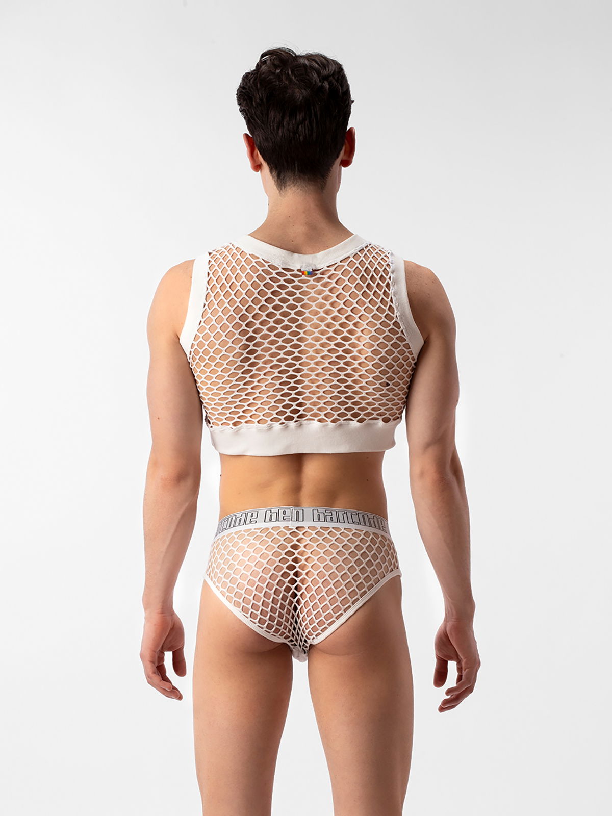 Brunos \ Briefs | Slips \ Barcode Berlin \ Mesh Brief Nursu | White