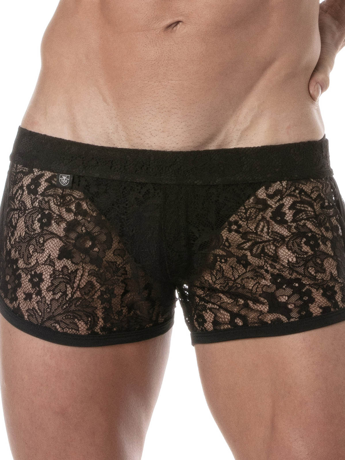 Brunos \ NEU \ TOF Paris \ Lace Retro Short | Black