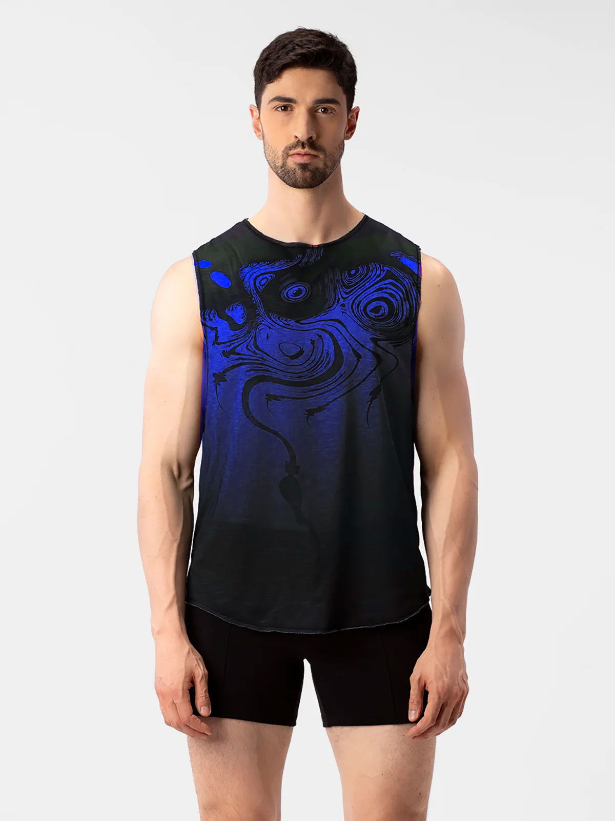 Brunos \ Fashion Sale \ Barcode Berlin \ Muscle Top Keta | Blue|Black